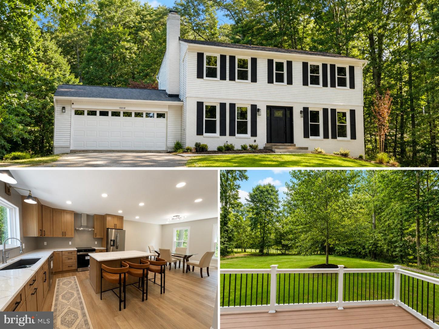 WELCOME TO SOUGHT AFTER FOLKSTONE! WOW!! OPEN SUNDAY 1-3PM.
Incredible opportunity to own a completely turn key and fully renovated residence on an extremely picturesque half acre lot in the Oakton school pyramid! Not only does this house check every box, but the lot itself is a rare find. Perfectly sited well off the street with a large and level backyard, the house feels secluded surrounded by mature flowering trees and landscaping, yet is still centrally located close to everything Reston, Vienna, Chantilly and Fair Oaks have to offer. Newly renovated at nearly 3,000 total square feet, this residence offers an exceptional living experience with every detail thoughtfully planned and considered for modern family life. The main level features an open concept floor plan with a show stopping kitchen including high end quartz countertops and porcelain tile backsplash, while the upper level boasts four refreshed bedrooms and two completely new full bathrooms. The primary suite features a retreat like spa inspired oversized walk-in shower with rainfall showerhead and bench, and double vanity sink with lighted mirror and large walk-in closet. Recessed lighting throughout, including in the closets! The fully finished basement offers additional living space, perfect for a home theater, gym, office or play area, a full bathroom, exquisite finished laundry room and an ample storage area. The exterior of the property is equally impressive, set on a premium 0.52-acre lot that backs to serene trees and large acreage lots, the level backyard provides a feeling of privacy and retreat. Enjoy the beauty of nature from the composite deck, where tranquility reigns. Outdoor recreation is literally at your doorstep at this one of a kind property; backs to the equestrian trails of Vale Valley Farms and is across the street from wooded hiking trails in Little Difficult Run Stream Valley Park.  Folkstone is not just a place to live; it's a vibrant community that neighbors love. Don't miss the opportunity to make this gorgeous residence your own and experience all that Folkstone has to offer. Your dream home awaits! 
Updates include:
New Roof and Oversized Gutters
New Windows
New Doors and Trim
New LVP Flooring Throughout
New Deck and Paver Patio
New Garage Door
New Driveway
New Front Walkway
New Kitchen and Bathrooms
Recent Hot Water Heater and HVAC