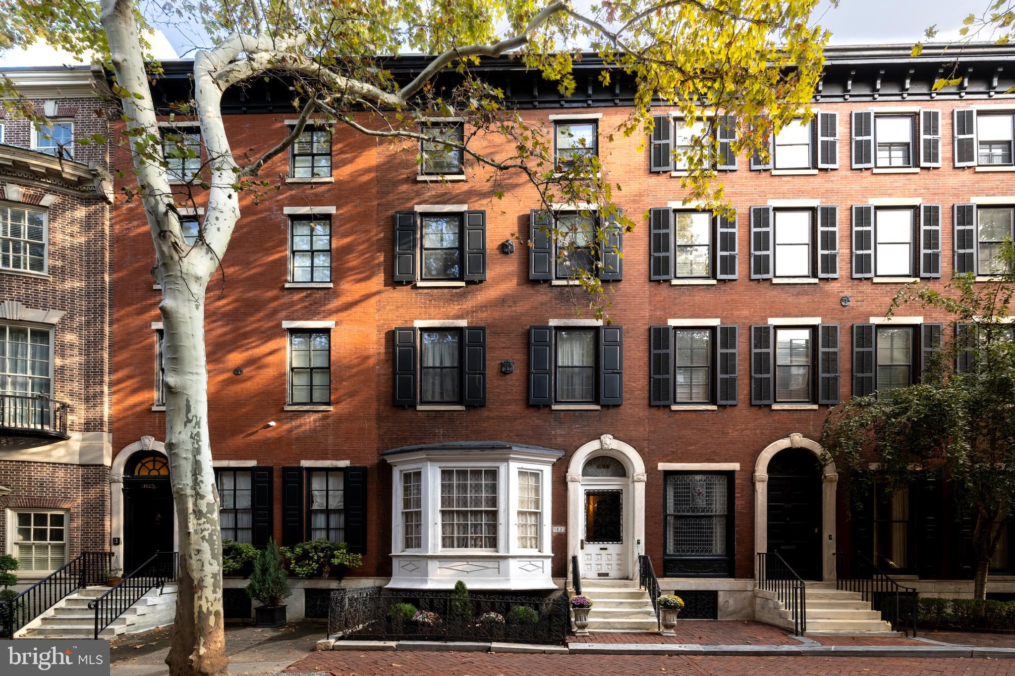 Nestled on one of Philadelphia's most distinguished and luxurious avenues, 1823 Delancey Place presents a rare opportunity for discerning buyers. This estate sale property, spanning an impressive 5,241 square feet, offers a blank canvas for transformation. Steeped in history, it has been a cherished part of the seller's family since the 1960s, now awaiting a visionary to reimagine its potential.

The grandeur of this property lies in its expansive footprint, a testament to the elegance and prestige that Delancey Place is renowned for. Envision crafting a bespoke residence that caters to your individual tastes and aspirations, set within a tranquil oasis amidst the vibrant energy of the city.

Architectural aficionados and aspiring renovators alike will appreciate the potential to create a home that harmonizes historic charm with modern luxury. The prominence of this coveted address, combined with the opportunity to forge a personal legacy, makes this offering truly exceptional.

The lower level reveals a generous basement and sub-basement, providing ample space for storage or potential for additional living areas. Although the property currently does not include a garage, there is a unique opportunity for the right architect and builder to incorporate a garage at the back of the home, as seen with many neighboring properties on the block with access to Cypress Street behind the home 

Whether you are drawn by the allure of history, the prestige of location, or the prospect of creating a personalized haven, 1823 Delancey Place promises unparalleled possibilities. This is your chance to own a piece of Philadelphia heritage and transform it into an enduring masterpiece.