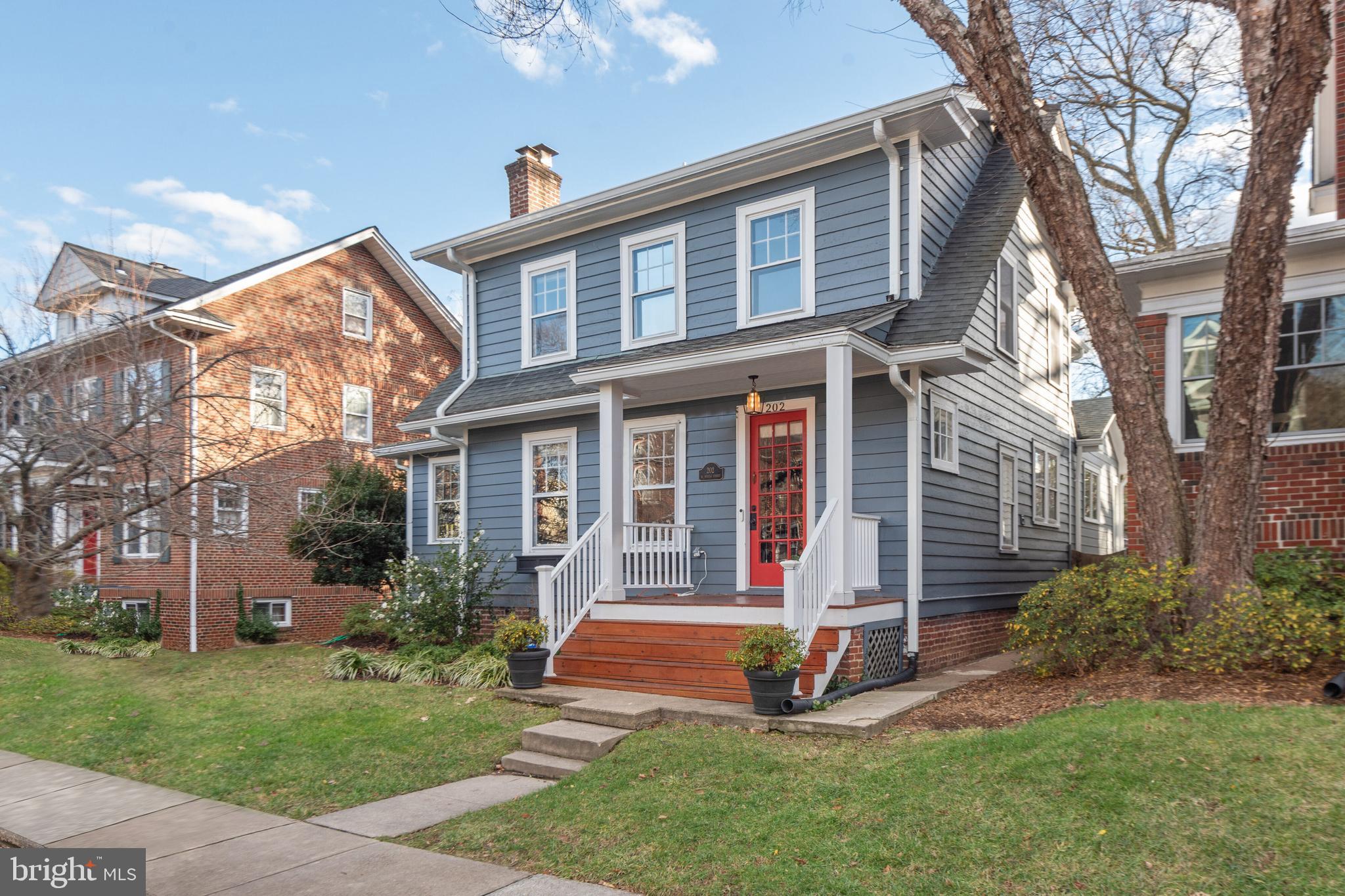 Welcome to 202 W Myrtle St, a welcoming residence that seamlessly blends classic charm with modern convenience.   Nestled in the sought-after Rosemont neighborhood, just minutes away from all the amenities of Del Ray and Old Town, including the King St Metro.  Enjoy all the convenience of urban living with a touch of suburban tranquility.  This home offers historic character including beautiful hardwood floors, a wood burning fireplace,  plus a main level study, expansive open kitchen, large family room windows and a rear deck, overlooking the flat, fully fenced back yard.   The primary bedroom suite is enviable with a gorgeous marble bath, walk in custom closet and another deck.    Three more bedrooms, an additional bath and laundry room complete the upper level.  The basement offers abundant storage space and an outside door for easy access. Enjoy all of this in the shadow of the GW Masonic Temple in one of the Washington area's best neighborhoods!