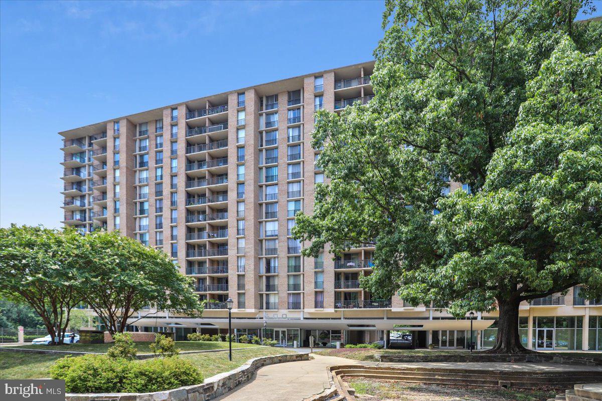 Welcome to The Carlton!  Looking for a unit to renovate to your liking and priced accordingly? Well then, look no further. This unit is an Estate sale and sells completely AS-IS!  This unit is ideally located right next to the elevator, laundry room (there are 3 per floor) and trash chute. Check the comps, with nearly 900 square feet, this unit would sell over 250K once fully updated.  The Carlton  offers sought after amenities including 24-hour concierge and security, fitness center, sauna, an Olympic-sized pool, tennis courts, and is pet-friendly. The best part? The Condo fee covers all utilities except cable and internet. Ideally located near Shirlington Village, restaurants, shopping, and the W&OD Trail.  Commute wise your minutes to Reagan-National Airport, the Pentagon, and downtown Washington DC. Bring your imagination and revovate this one to your hearts content.