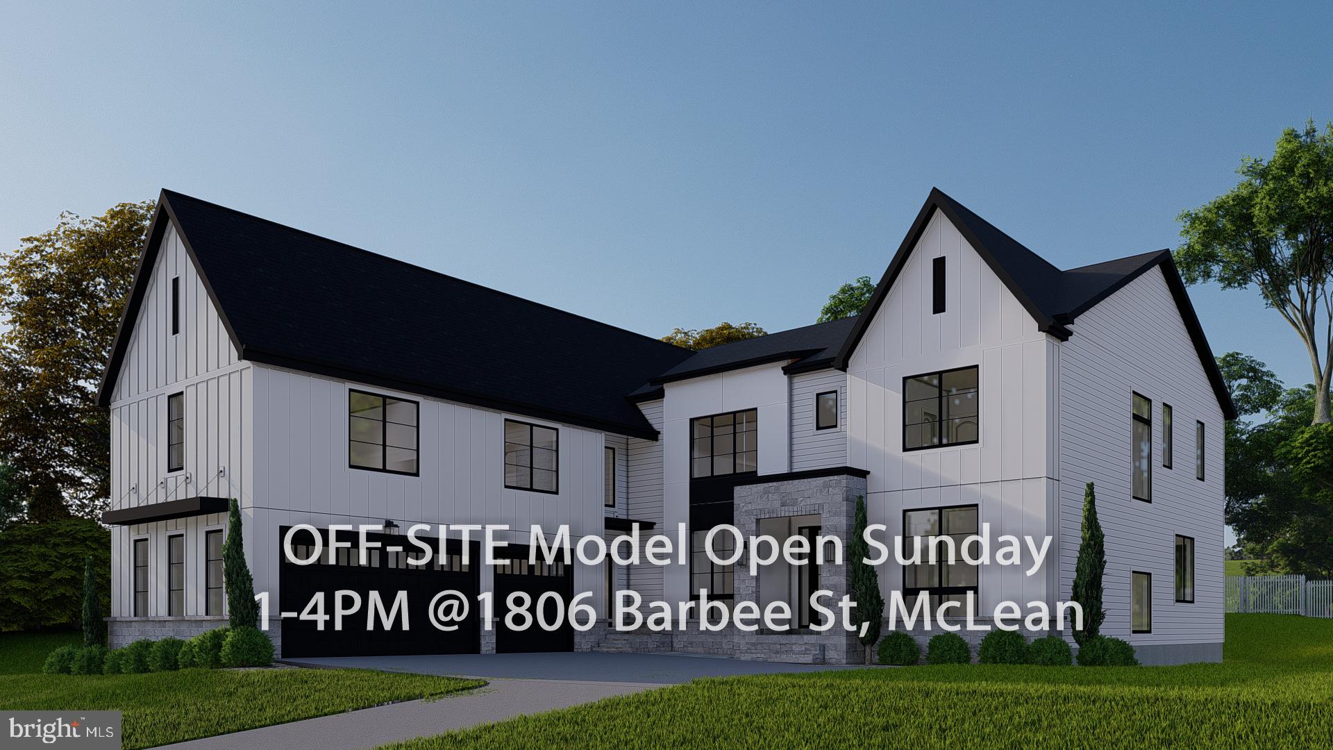 OFF SITE Model Home at 1806 Barbee St, Mc Lean, VA 22101.

Introducing 1628 Craig Ln, one of our most popular Lancaster Models. This remarkable 7-bedroom residence features private en-suite bathrooms and walk-in closets for every bedroom, offering exceptional comfort and privacy throughout.

The primary kitchen is a chef's dream, outfitted with top-of-the-line appliances, sophisticated countertops, and abundant storage. Designed for both everyday living and effortless entertaining, this home also includes a spacious deck, covered porch, a fully equipped spice kitchen with additional appliances including a dishwasher, a dedicated media room, and a designer basement wet bar. Builder's Signature Model Home Package specifications also include a deluxe finished basement featuring a bedroom, full bath, walk-in closet, expansive recreation room, with sauna and wine room available.

Ideally located near McLean High School and Kent Gardens Elementary, this home offers easy access to McLean High School Community Park and Kent Gardens Park. Enjoy being just minutes from Safeway, Cake Orbit, and the McLean Swim & Tennis Association, with a convenient commute via Dulles Access Road (267) and Old Dominion Drive. Situated on a spacious 0.41-acre homesite, this property offers both generous living space and the privacy that defines luxury living in one of McLean's most desirable neighborhoods.

Builder is offering an additional lender discount of 0.50% of the loan amount when using the builder's preferred lender and title company.

Whether you're looking to entertain guests or simply relax in your own private retreat, this home is thoughtfully designed to accommodate every lifestyle. Don't miss this exceptional opportunity to own a brand-new luxury residence in one of McLean's premier neighborhoods. Please feel free to contact us for further details.