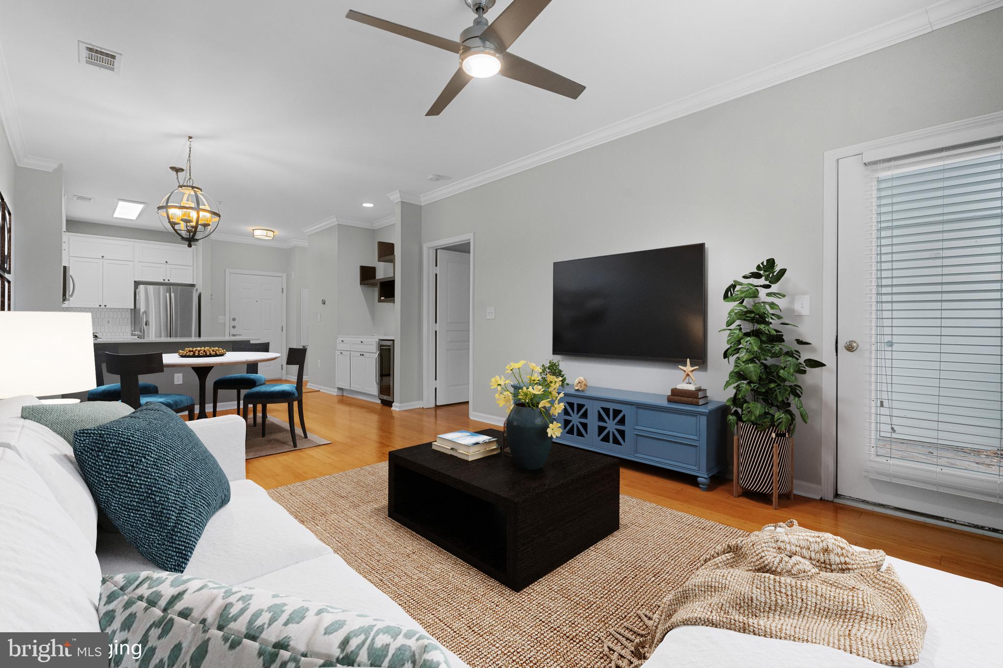 *** NEW UPDATED PRICE! *** Welcome to this beautiful move-in ready 1-bedroom, 1-bath condo at The Savoy. Featuring high ceilings, abundant natural light, and a stylishly updated kitchen and bar, this home boasts stainless steel appliances, including a gas stove, and a convenient coffee/wine bar. The modern open floor plan is complemented by large windows, enhancing the spacious feel throughout. The spacious bedroom offers two closet spaces with built-in shelving, while a full-size washer and dryer add convenience to this well-appointed unit. The entire HVAC system was also replaced in 2023.

A reserved garage space close by to elevator access is included, and residents can enjoy a variety of amenities, including a sparkling outdoor pool, benches, grilling areas, and more. The Savoy also offers a state-of-the-art fitness center, game room, business center, and concierge services.

Ideally located near Reston Town Center, the condo is just moments from the Metro station, a Tesla Supercharging station, and upscale dining at the new Ruth's Chris Steak House. With a Whole Foods set to open soon nearby, this location offers unbeatable convenience.

Don’t miss out on this perfect blend of luxury and lifestyle at The Savoy!