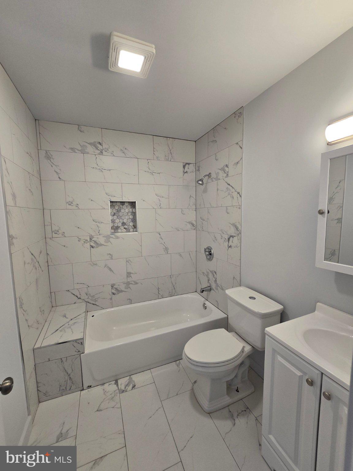 Welcome to this beautifully renovated 3-bedroom home, located in the vibrant city of Philadelphia, PA. This home features three spacious bedrooms and 1.5 bathrooms, offering plenty of room for comfortable living. The full bathroom showcases a stunning design with modern fixtures, while the conveniently located half bath on the first floor adds an extra touch of practicality. The kitchen is thoughtfully designed and fully equipped to support all your culinary needs.

Enjoy year-round comfort with central air conditioning, keeping the home cool in the summer and cozy in the winter. This property has been fully renovated, ensuring that every detail is clean, fresh, and move-in ready. Stylish and durable flooring throughout adds a modern touch and is easy to maintain. For added security and convenience, the home includes a keyless entry system.