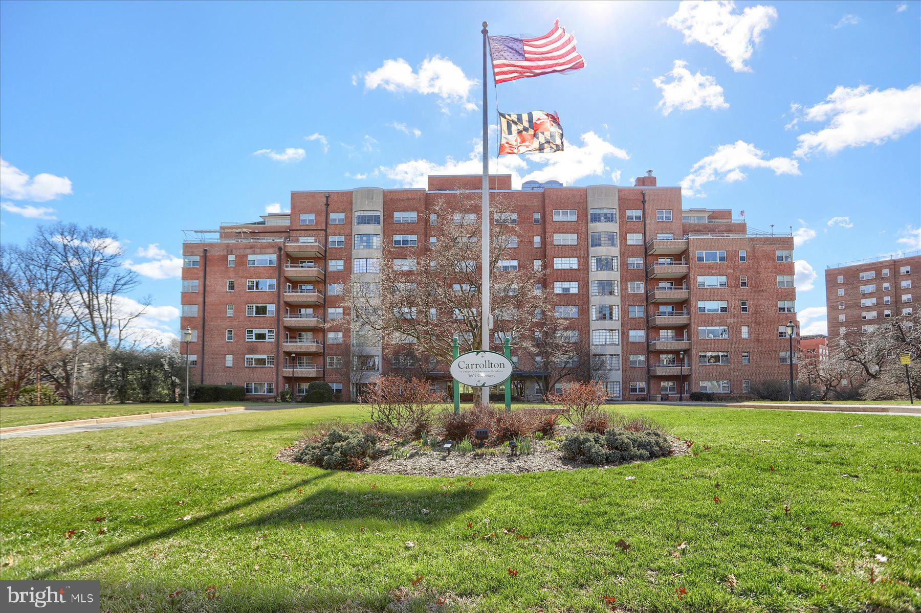 Welcome to Unit 412 at The Carrollton — a beautifully maintained 2-bedroom, 1-bath condo offering classic charm with thoughtful updates throughout.

Step inside to a bright and inviting layout featuring warm parquet floors, spacious living and dining areas, and oversized windows that flood the home with natural light. The main living space has been freshly painted. The kitchen has been refreshed with newly painted cabinetry and walls, along with a brand-new sink faucet and new overhead lighting that enhances the home’s ambiance.

Both bedrooms are generously sized, with the second bedroom also freshly painted—perfect for guests, a home office, or flexible living space. The full bathroom maintains classic appeal with clean, well-kept finishes.

Significant recent improvements include all new windows installed in 2022, offering improved energy efficiency and comfort year-round.

Located in a well-established building, The Carrollton offers convenient access to local shops, dining, and commuter routes, making this an ideal opportunity for both homeowners and investors alike.