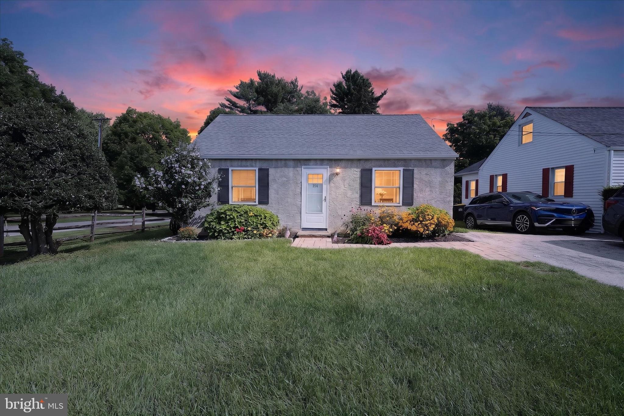 Welcome to 354 W Church Rd, a beautifully refreshed residence that perfectly balances modern updates with a prime King of Prussia location. Every inch of this home has been thoughtfully improved, featuring brand-new flooring and a crisp, neutral paint palette throughout that creates an immediate sense of "home."

The spacious living room offers a bright and airy atmosphere, leading into a renovated eat-in kitchen designed for both style and function. You’ll find all-new cabinetry, sleek countertops, and a full suite of modern appliances. Convenience is key with a dedicated laundry room and a completely updated full bathroom featuring contemporary finishes.

The layout provides two versatile bedrooms. One bedroom has access to an additional room that can be used as a private sitting area, home office, walk-in closet, etc. Beyond the visible upgrades, the home boasts significant "behind-the-scenes" value, including newer windows and 2026 water heater. For those in need of extra space, the walk-up and pull-down floored attic offers extensive storage.

Outdoor enthusiasts will love the large patio and expansive, level backyard. Partially fenced and featuring a handy storage shed, it’s a blank canvas for gardening, entertaining, or simply enjoying the open air.

Situated within the Upper Merion School District, this home puts you at the center of everything. Enjoy unparalleled access to major commuter routes including 422, 76, 476, and the PA Turnpike, making travel throughout the region effortless. From the world-class shopping at the King of Prussia Mall to the local dining scene, everything you need is just moments away.