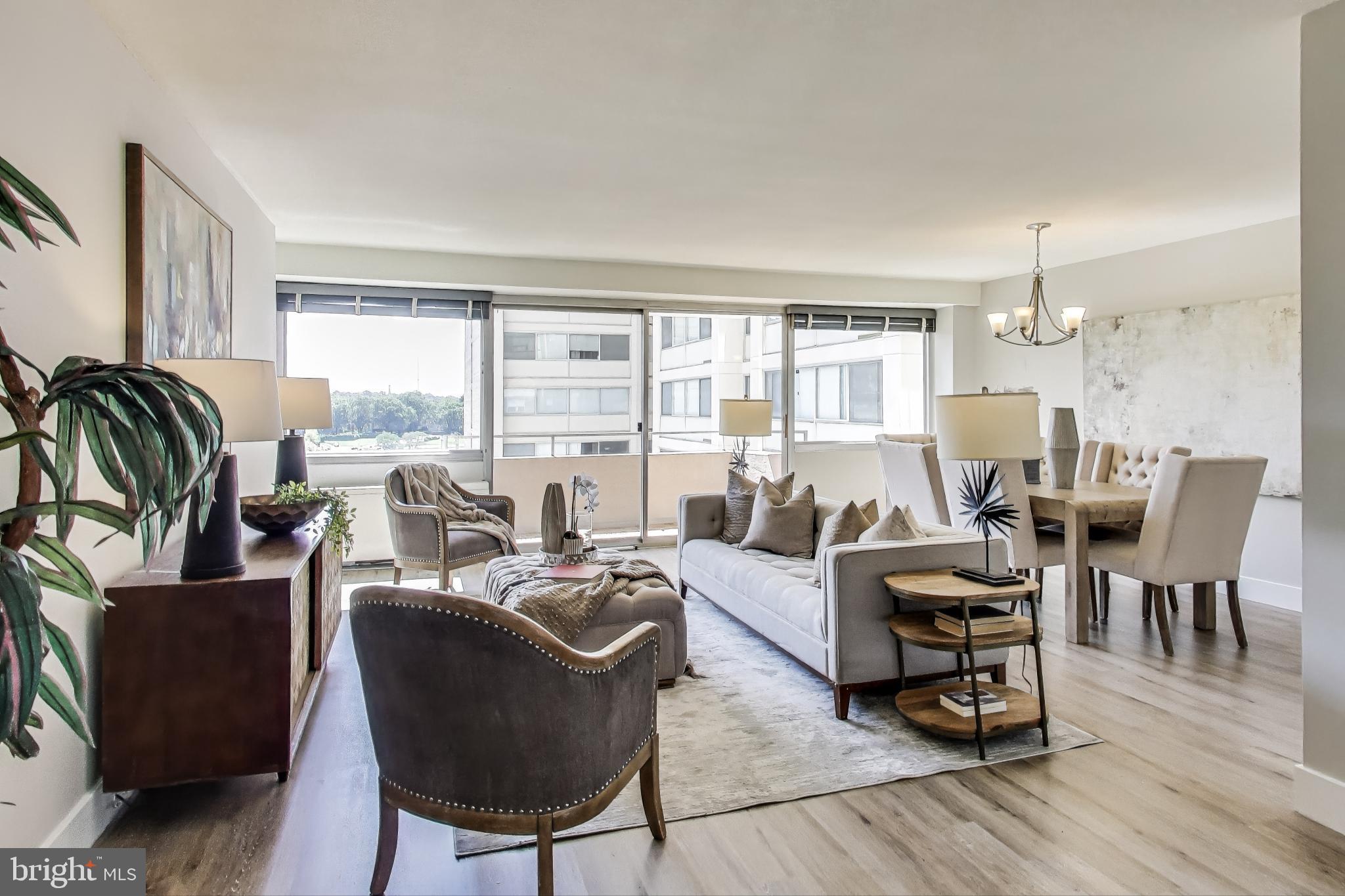 **Motivated Seller - priced reduced a huge $45K off initial list price** 

Welcome to unit #1211N at The Willoughby—a sun-drenched two-bedroom residence that perfectly combines style, comfort, and convenience in one of the area’s most sought-after addresses.

Step inside and be greeted by floor-to-ceiling windows that frame sweeping city views, filling the living space with natural light throughout the day. The open layout seamlessly connects to a spacious private balcony—ideal for morning coffee, evening cocktails, or simply unwinding with the skyline as your backdrop.
This home has been thoughtfully updated with luxury vinyl plank flooring (2021), new closet doors (2023), and a gas oven/stove (2021), ensuring both modern comfort and timeless design.

At The Willoughby, you’ll enjoy resort-style amenities right at your doorstep, including:
Rooftop pool with breathtaking panoramic views
State-of-the-art fitness center
Resident lounge and library for relaxing or entertaining
24-hour concierge and on-site management for peace of mind
Garage parking and additional building conveniences
Utilities included in the monthly condo fee!

The location is unmatched—just steps from the Friendship Heights Metro, Whole Foods, upscale shopping, trendy dining, and serene neighborhood parks. Whether you’re commuting downtown, indulging in retail therapy, or exploring the vibrant dining scene, you’ll love having it all just outside your door.
This is more than a home—it’s a lifestyle. Don’t miss your chance to experience urban living at its finest in Friendship Heights. 

*Seller has a large parking space currently renting for $140  that can be transferred to the new owner if desired.