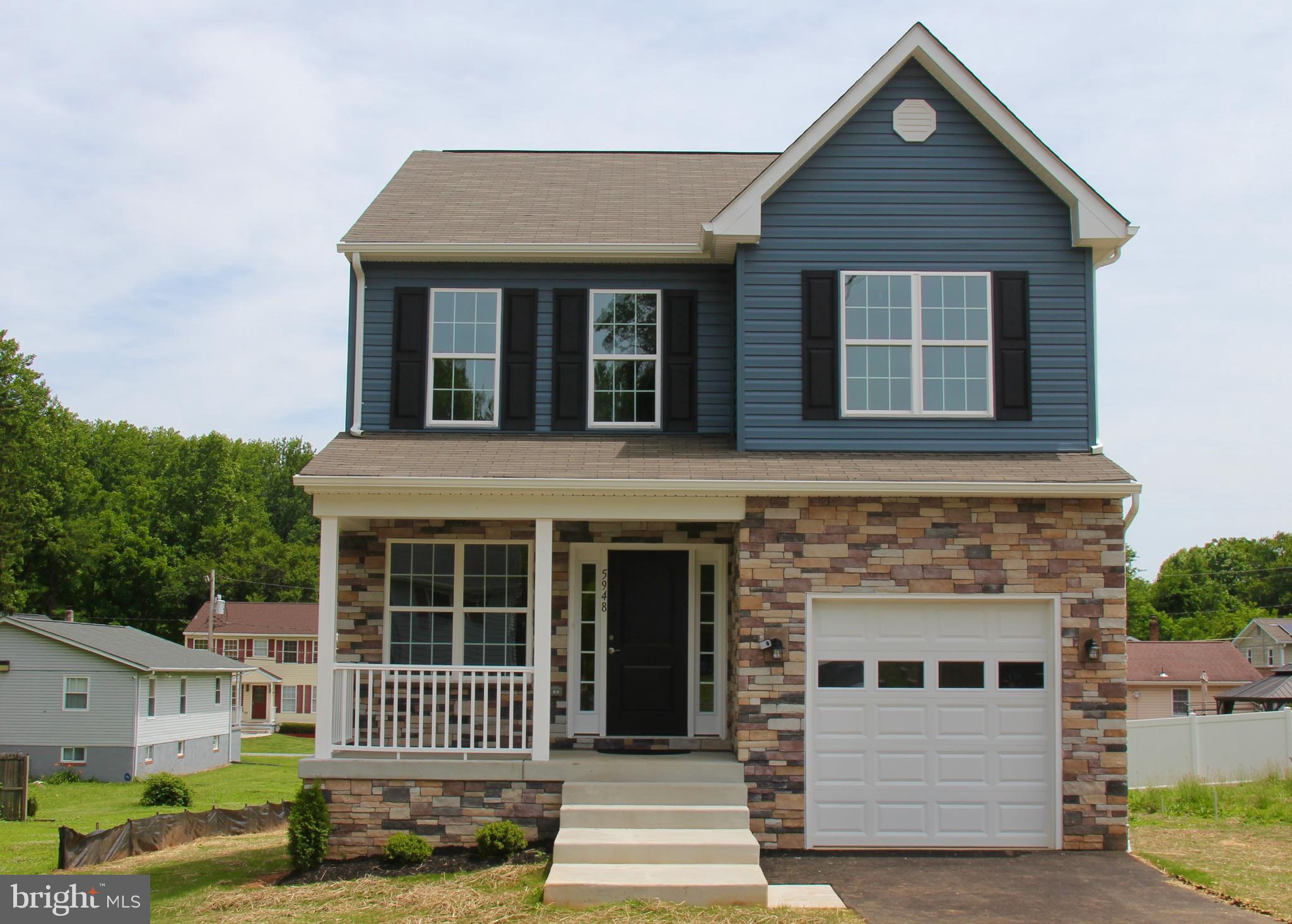 New construction 4 bedroom 2.5 bath home ready for immediate delivery. Main level has beautiful flooring throughout the living, kitchen and dining rooms.  The kitchen features cabinets with soft close drawers, granite countertops and peninsula bar seating.  Pantry area, laundry, and half bath complete the main floor.  Upper level contains master bedroom with large walk-in shower, walk-in closet, 3 additional bedrooms, and full hallway bath.  Garage with opener and plenty of parking.  Basement can be finished for another bedroom and full bath.  Big backyard with plenty of room for swimming pool, playset or other outdoor enjoyment.  Energy star home with 2/10 warranty.   No HOA