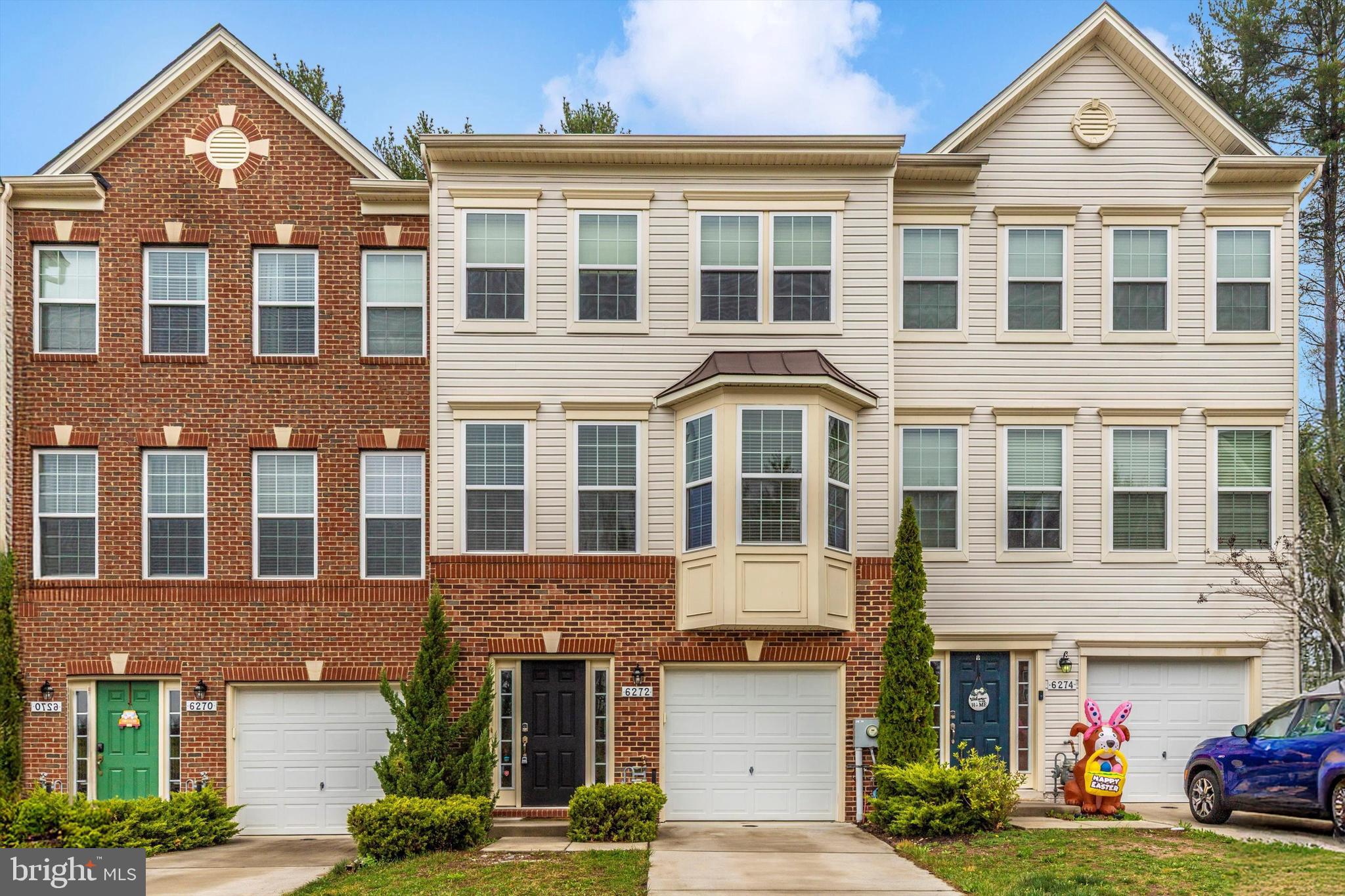 Beautiful 3-bedroom, 2 full and 2 half bathroom townhome located in the highly desirable Spring Ridge community! This well-maintained home offers comfort, style, and a fantastic layout.  The entry-level features a spacious foyer, a versatile family room with access to the backyard patio, a half bathroom, extra storage, and access to the attached 1-car garage. Upstairs, the open-concept main level includes a large eat-in kitchen with granite countertops, stainless steel appliances, plenty of cabinets, a breakfast bar, and a convenient half bath. The bright and inviting living room boasts a bow window for plenty of natural light and opens to a private second-story deck off of dining area—perfect for relaxing or entertaining.  The third floor includes a generous primary suite with a full bathroom, two additional bedrooms, a full hall bathroom, and a dedicated laundry area.  Spring Ridge is known for its top-notch amenities, including pools, tennis courts, basketball courts, pickleball courts, soccer fields, scenic walking and running trails, a nature sanctuary, and more! Enjoy the convenience of walking to restaurants, grocery stores, salons, and shops.  Oakdale High! Easy access to I-70, I-270, Route 15, downtown Frederick, Fort Detrick, and centrally located between Baltimore and Washington, D.C. Don’t miss your chance to own in this vibrant and amenity-rich community—schedule your showing today!