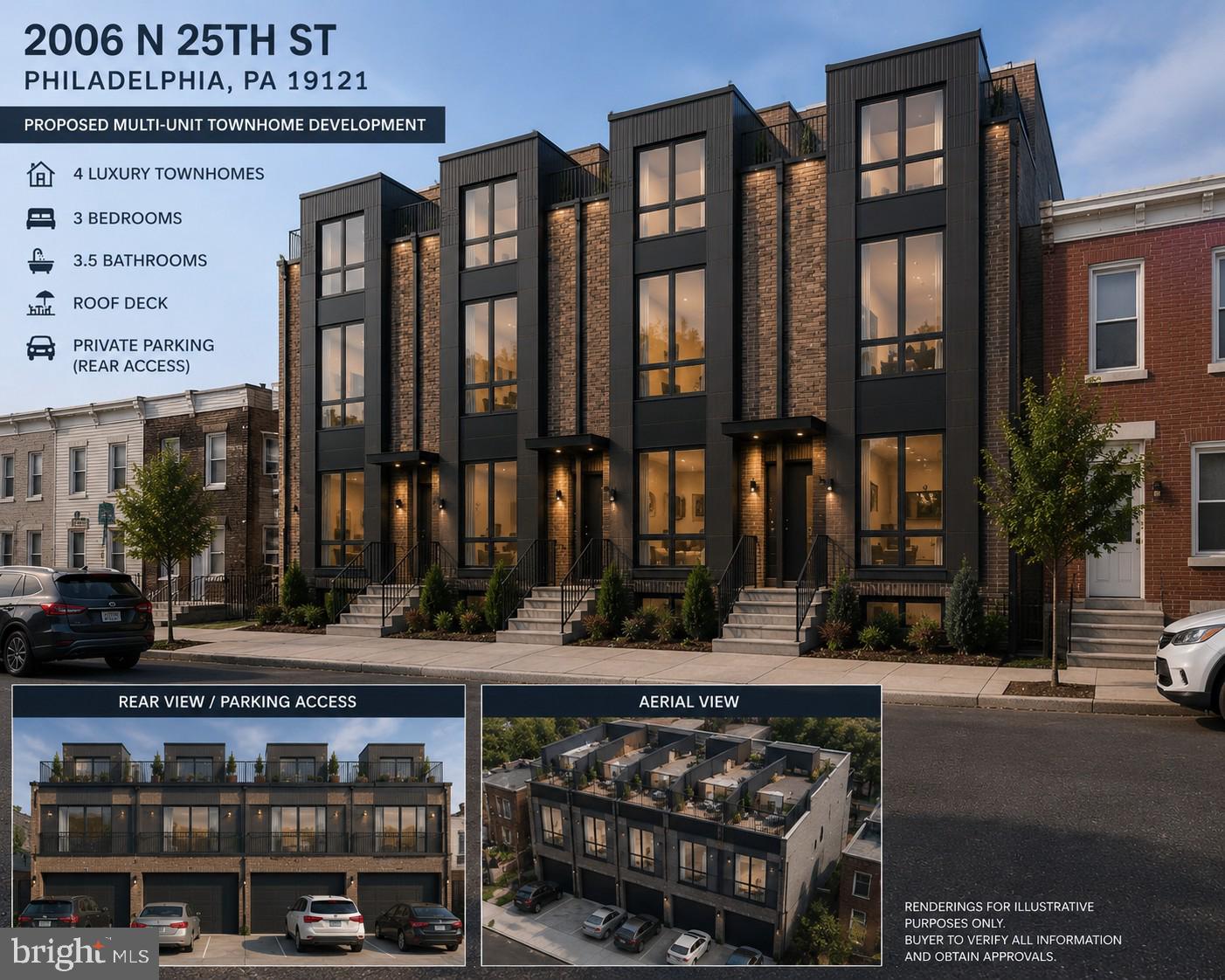 Build your vision in the heart of Philadelphia's rapidly developing in North West Philadelphia neighborhood! This vacant residential lot at 2006 N 25th Street presenting an excellent opportunity for investors, builders, and developers. Public water, sewer, gas, and electric are available, making the property ready for your next project. Conveniently located near public transportation, major roadways, schools, shopping, and ongoing neighborhood revitalization. Whether you're looking to build a single-family residence or add to your investment portfolio, this lot offers outstanding potential in an area experiencing continued growth and redevelopment. Buyer responsible for all due diligence regarding zoning and intended use.