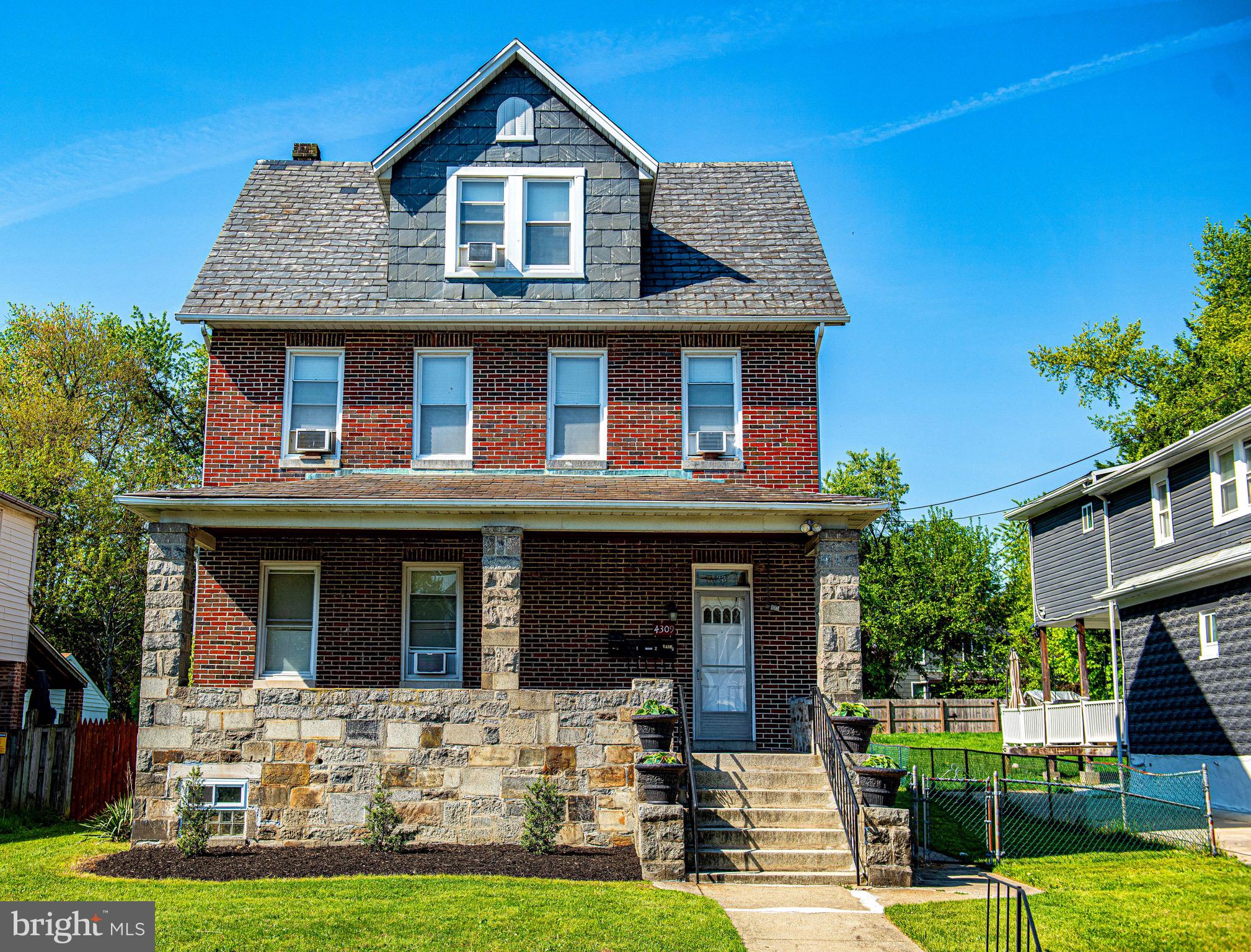 4309 Willshire Avenue presents a compelling investment opportunity in Baltimore’s Cedmont area in the 21206 zip code. This legal, three unit multifamily dwelling with current rental registration and lead certificates is a well-built, classic brick property which features  four-sided brick construction and a  slate roof, offering lasting quality and curb appeal and is ideal for investors or owner occupants. Great opportunity to house hack by living in one unit and renting out the other units. 

The property is configured as three separate living spaces across three finished levels. The first-floor apartment offers 2 bedrooms and 2 full bathrooms, along with direct access to a covered rear porch overlooking the backyard — a perfect outdoor retreat for tenants or owners alike. The second-floor apartment also features 2 bedrooms, 2 full bathrooms, a spacious living room, and a full kitchen. The third-floor apartment includes 1 bedroom, a living room, and kitchen space, creating an efficient and comfortable layout. Additional revenue streams from coin operated laundry located in the basement as well as detached garage leased to one of the tenants. Units are separately metered for gas and electric.

Property amenities include radiator heat, window air conditioning units, and ample basement storage space for tenants.  On-street parking is available for residents and guests.

Come see this income-producing property that combines solid construction, multiple revenue streams, and flexible living arrangements in a convenient Baltimore location.