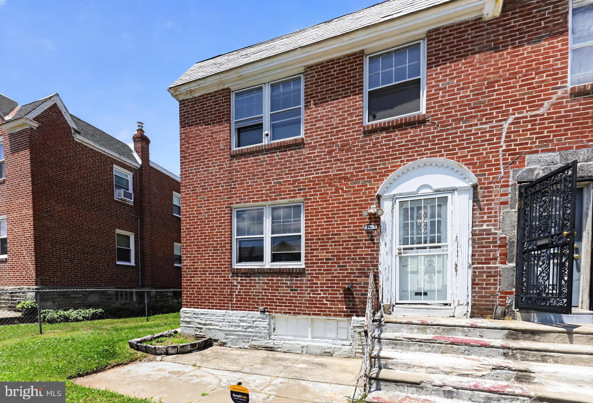 Located on the border of Montgomery County, this spacious three-bedroom Mt. Airy rowhome offers an exceptional opportunity to create value in a sought-after location. Filled with abundant natural light, the home provides a warm and inviting canvas ready for your vision. Whether you're an investor seeking strong cash-flow potential or an owner-occupant looking to build equity while offsetting your mortgage with rental income, the possibilities are plentiful. Inside, the generous layout features three bedrooms and two full bathrooms, one conveniently located on the main level and another upstairs—offering flexibility for a variety of renovation plans. Outside, you'll find a beautiful, generously sized yard that provides ample space for gardening, entertaining, relaxing, or creating your own private outdoor retreat. Several neighboring homes have already been successfully converted into duplexes, and while this property is currently configured as a single-family home, it presents exciting possibilities for a similar transformation, subject to any applicable approvals. The former two-car garage has been converted into additional basement living space but could be restored to a spacious two-car garage, giving the next owner the flexibility to tailor the property to their needs. With great bones, abundant natural light, a beautiful outdoor space, and endless potential in a desirable location, this is a rare opportunity to transform this property into a truly special home or investment. Any personal property remaining in the home at the time of closing will convey with the sale. Property is being sold strictly As Is Condition.