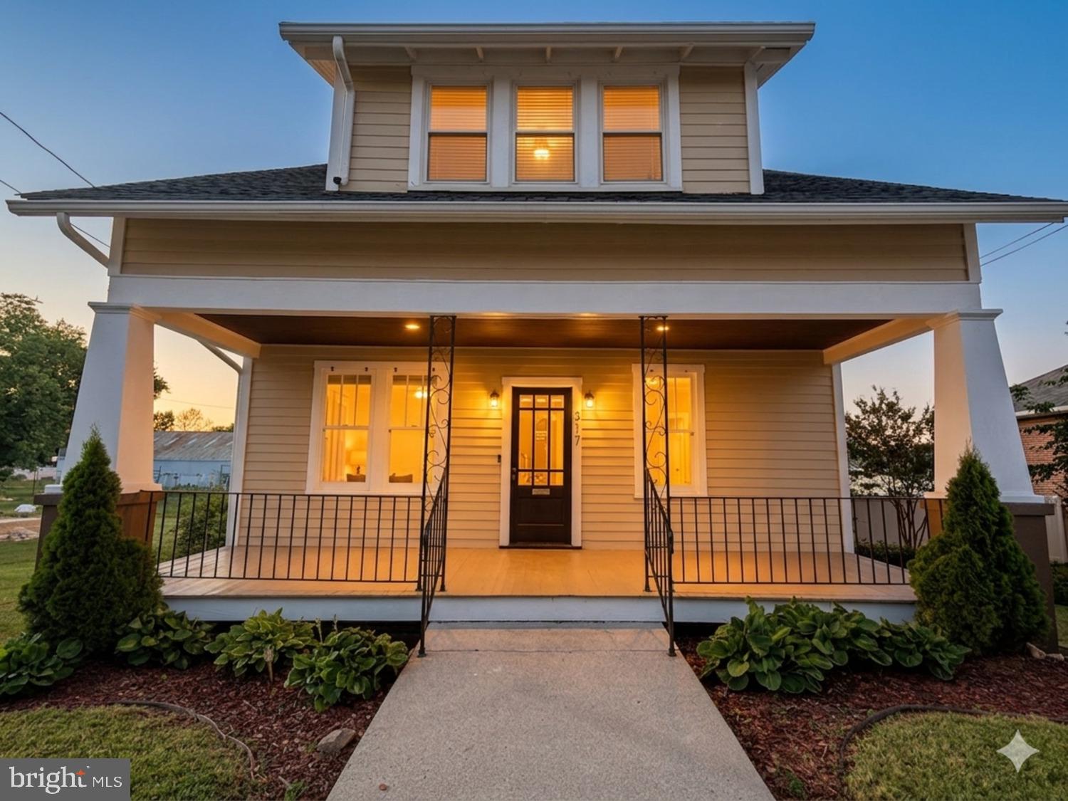Tis beauty is priced below its appraisal value! 

To ensure the buyers’ peace of mind, an appraisal and a home inspection have been completed, and the exterior has been freshly painted. 

Welcome to this thoughtfully renovated historic Craftsman-style home in Charles Town, West Virginia, where timeless character meets modern comfort. Built in the 1920s, this home showcases the quality craftsmanship and solid construction rarely found in newer homes. 

Offering approximately 1800 finished square feet, with a full unfinished basement, this spacious property provides excellent storage space and future expansion potential.

Main Level Features

The main floor includes a generous primary bedroom suite with:

* Walk-in closet
* Private ensuite bathroom
* Soaking tub
* Separate tiled shower

The large, light-filled living room flows into the dining area and updated kitchen, creating an ideal layout for daily living and entertaining.

Updated Kitchen Includes:

* Newer appliances
* Tile flooring
* Large pantry
* Ample cabinet space

Upstairs Living Space

The second floor features:

* Three spacious bedrooms
* Walk-in closets in every bedroom
* Full bathroom with tiled tub/shower combination

Outdoor Living

Enjoy a beautifully landscaped front yard and a fully fenced backyard, perfect for:

* Pets
* Gardening
* Outdoor entertaining
* gatherings

Prime Charles Town Location

Located just blocks from Washington Street in historic downtown Charles Town, this home is close to:
* Local restaurants
* Breweries
* Yoga studios
* Fresh food markets
* Shopping and entertainment

Outdoor lovers will appreciate nearby Harpers Ferry National Historical Park with access to:

* Hiking trails
* Kayaking
* Fishing
* Whitewater recreation

Excellent Commuter Access

Conveniently located for commuters to:

* Virginia / Northern Virginia
* Frederick
* Hagerstown
* Winchester

If you are searching for a historic home for sale in Charles Town WV, a renovated Craftsman home near Harpers Ferry, or a commuter-friendly West Virginia home with charm and space, this property is a must-see.