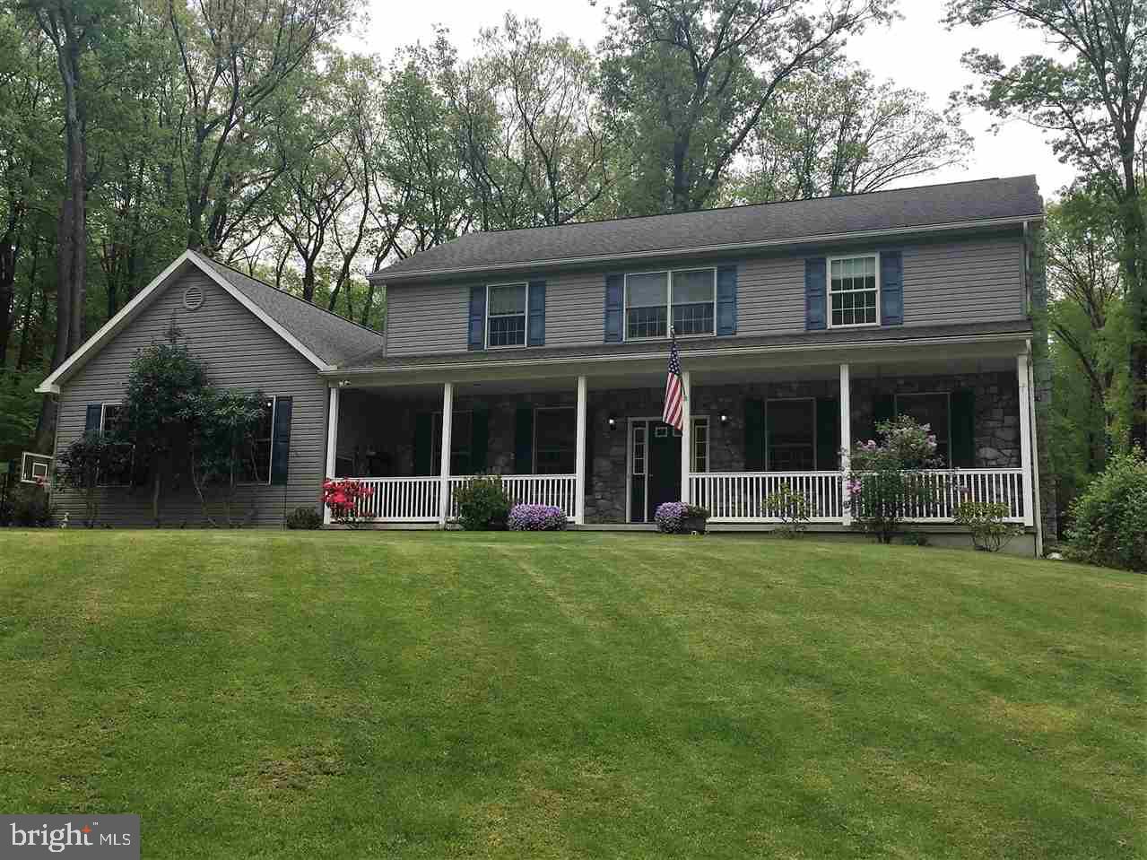 Live away from the hustle and bustle but still be close to all amenities!!  Beautiful home on one acre on Sleepy Hollow Road.  Hardwood floors in all the bedrooms and most of the first floor.  Wood burning fireplace in the family room will be the focal point of your family's entertainment.  Quiet, cleared acre surrounded by woods is a nature lover's dream.  The expansive front porch will serve you and your morning cup of coffee well!!