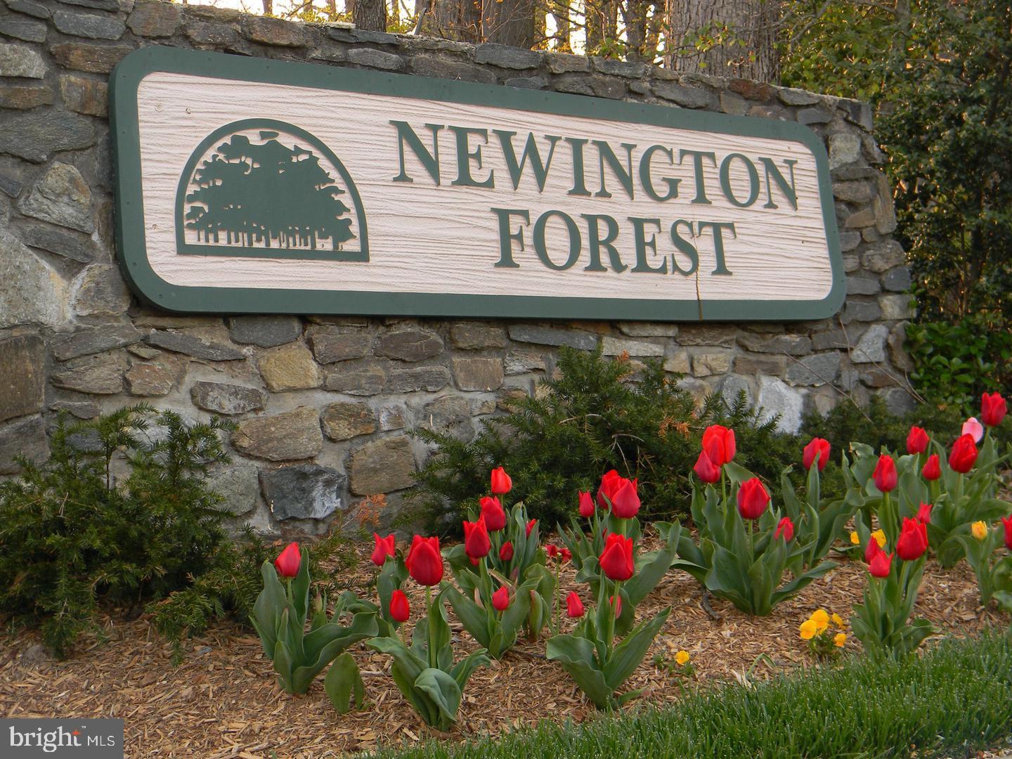 A lovely renovated top to bottom townhouse in the Newington Forest Community.   This unit backs to trees for privacy, has a newly installed deck for you to enjoy morning coffee or evening grilling while listening to nature.   The basement has been updated throughout with the walkout to the deck.  There is a laundry room with storage capacity and a renovated half bath.   When you go upstairs, you find new floors, new lighting, new windows, a bright kitchen with 42" cabinets and quartz countertops as well as all brand new appliances.  The bedroom level has two nice sized bedrooms with plenty of closet space, sharing a hall bath updated with granite and spa like features.   This is ready for you and minutes to Fairfax County Parkway, I-95, shopping, dining, schools, and community amenities.