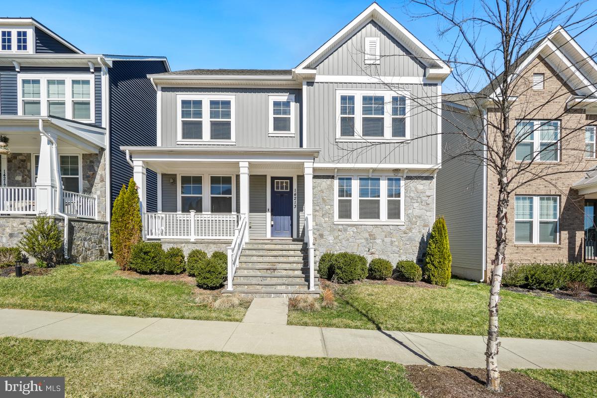 Beautiful upgraded single-family home in desirable Clarksburg! This spacious home features 5 bedrooms and 5.5 bathrooms with a bright open floor plan. The main level offers a rare second primary bedroom with full bath, a private office with double glass doors, powder room, formal living and dining areas, and a stunning two-story family room with stone gas fireplace. The gourmet kitchen includes stainless steel appliances, marble countertops and backsplash, large island with bar sink, abundant cabinetry, and walk-in pantry. Upstairs offers 4 bedrooms and 3 full bathrooms with hardwood flooring throughout the entire second floor. The primary suite features updated marble counters and upgraded shower tile. The finished basement includes a large recreation room, full bath, storage room, plumbing for future bars, and well window for a potential bedroom. Pre stereo wired around family room.  2-car garage. Convenient to go shopping and I-270.