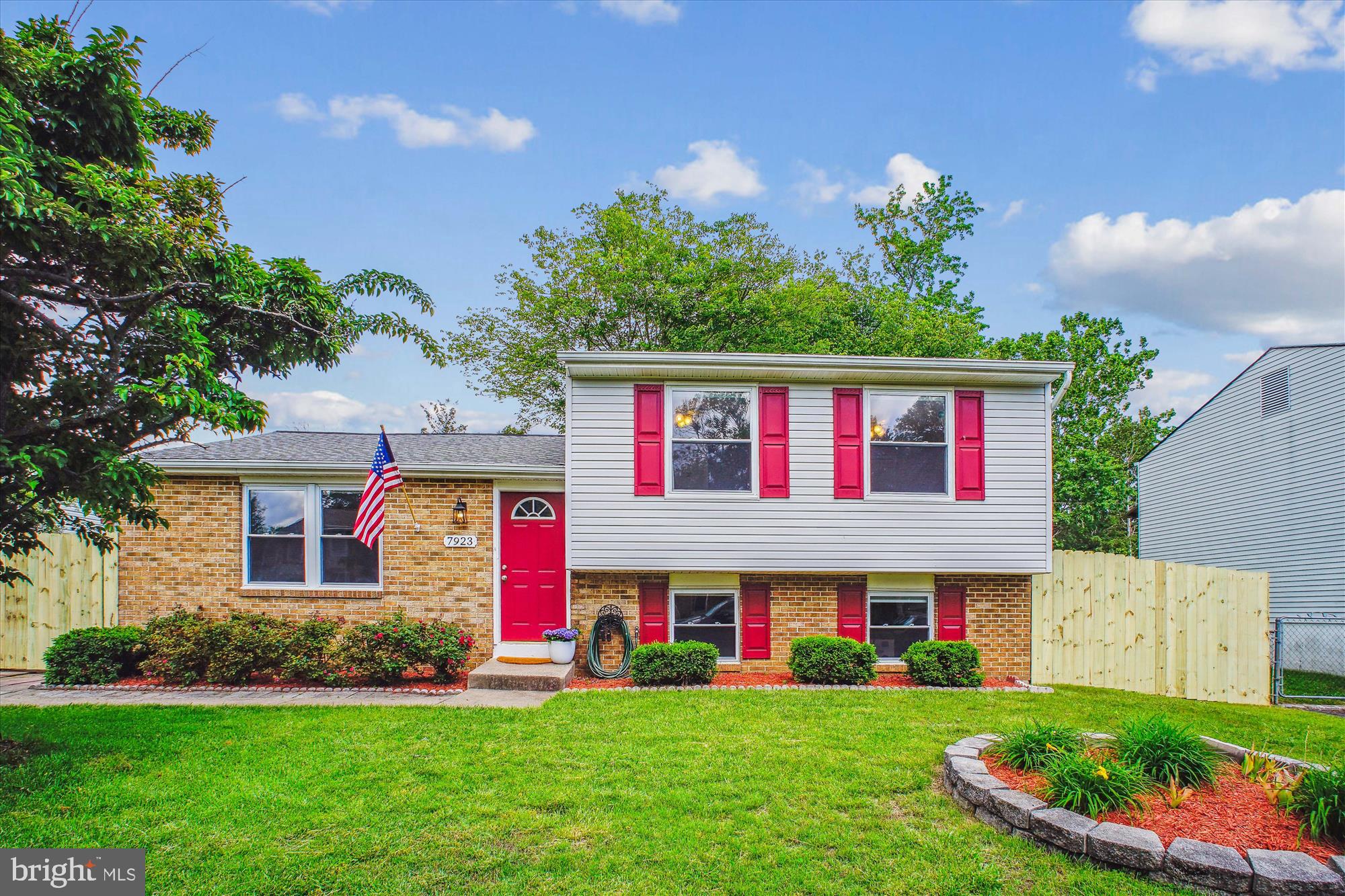 Welcome to 7923 Fitzroy Street, a beautifully updated 3-bedroom, 2.5-bath home offering nearly 2,000 square feet of comfortable living in the heart of Alexandria. Nestled on sidewalk-lined streets, this inviting property sits just minutes from Ft. Belvoir and offers both convenience and a strong community feel.
Step inside to a bright, open-concept main level with hardwood floors and abundant natural light. The updated kitchen boasts stainless steel appliances, granite countertops, a breakfast bar—ideal for morning coffee or entertaining guests—and dual-sided custom cabinetry that maximizes storage and functionality. The adjacent living and dining areas flow seamlessly, creating a warm space for family gatherings.
Upstairs, the primary suite features gleaming hardwood floors, ample closet space, and a modern en-suite bathroom, accompanied by two additional bedrooms and a full bath, perfect for growing families or home offices.
The newly renovated basement is a standout, featuring brand-new vinyl flooring and versatile space for a home theater, gym, or playroom.  Stay comfortable year-round with a state-of-the-art HVAC system, just 2 years old! 
Step outside and you’ll find a huge fenced-in backyard with a massive deck ideal for grilling, plus a cozy firepit nook tucked away in the corner of the lush green yard!  This space is perfect for hosting fall football nights or enjoying a quiet evening under the stars. The brand new privacy fence in the front of the home makes it feel like your own private retreat.  A well-kept shed and spacious storage underneath the second level overhang is ideal for your outdoor essentials.    Owners would consider lease terms of 12-36 months! 
Located just 3 miles from Fort Belvoir, this home is a commuter’s dream, with easy access to George Washington Memorial Parkway, I-95, and the Huntington Metro.  Enjoy nearby Mount Vernon Estate, trails, and local shops and dining. With driveway parking and no HOA, this home delivers freedom and charm.   Don’t miss the chance to enjoy space, style, and convenience all in one place!