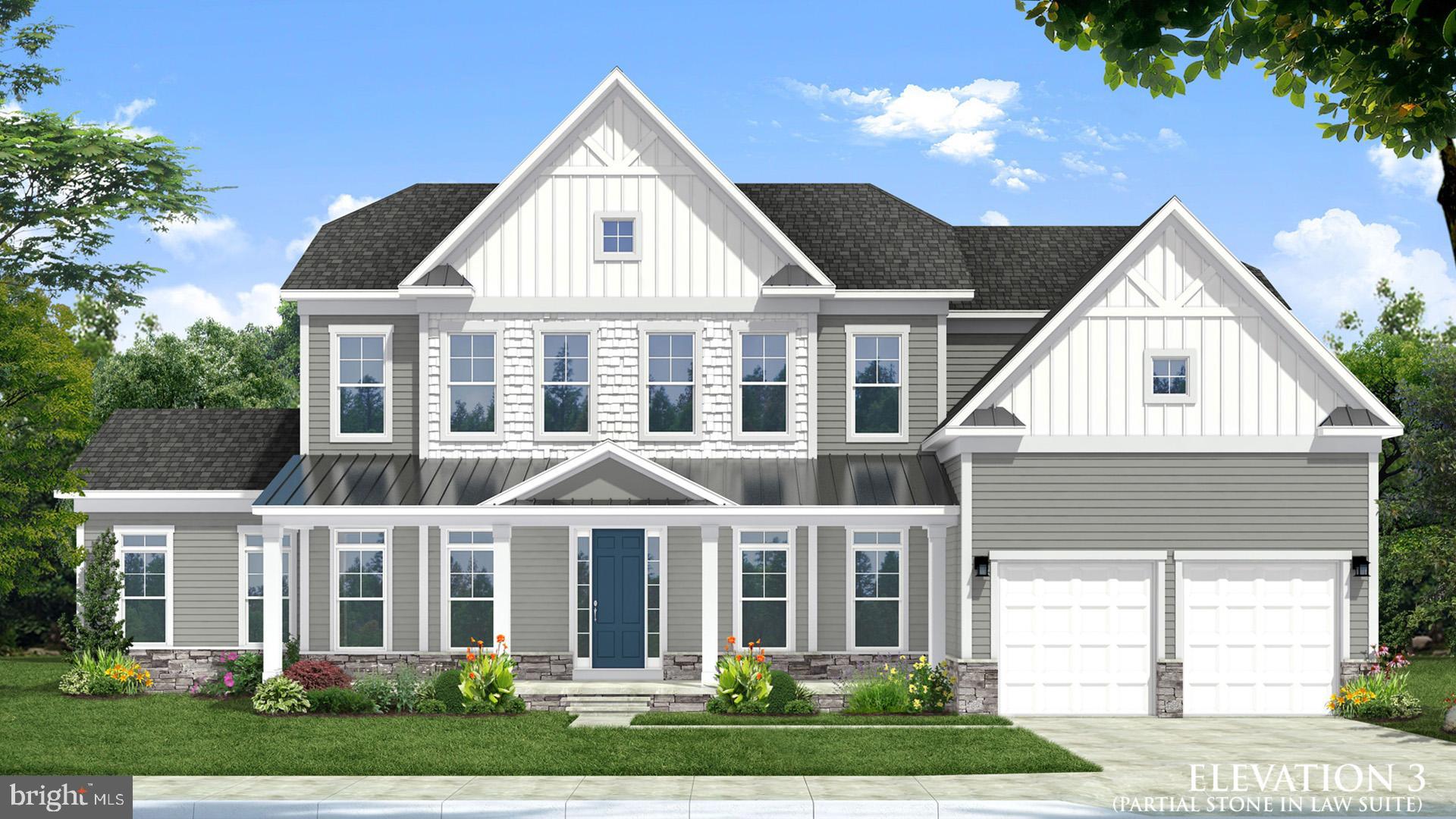 BOWIES’S PREMIUM ESTATE HOMES OFFERING A PERSONALIZED DESIGN STUDIO EXPERIENCE! South Lake in Bowie Maryland introduces the Creighton! This spacious home offers something for the everyone! An extravagant home that showcases a full front porch and partial stone front, an expansive open-concept chef’s kitchen, a 2-story family room with coffered ceiling, hardwood stairs with iron balusters, along with a study and dining room. The floor plan is versatile by design, affording you the flexibility needed to truly make the home your own! The first floor offers a guest suite, a morning room, and a rear covered porch. The second-level primary suite boasts a large walk-in closet and a lavish, spa-like bathroom complete with dual vanities, a step-in shower, and a private water closet. Personalized with a sitting room with a gas fireplace, and a Roman Shower. The second level is nothing short of impressive with three secondary bedrooms, each with a private bathroom. On the lower level enjoy the finished rec room with the wet bar, bedroom, and full bathroom. This level also has ample space with finished areas to fit everyone's needs such as a media and fitness room. Here at South Lake, “We are the only premier homebuilder in Bowie that allows you to personalize your home with added extensions and design studio selections.” The options are endless which allows you to customize your home. South Lake in Bowie Maryland! This community has it all. Perfectly located between Baltimore, DC, and Annapolis it’s a commuter’s dream. A premier resort-style community filled with amenities, a marketplace, and access to Liberty Field providing a new level of convenience without the travel. Everything is within walking distance, giving you more time to enjoy what matters most. Call to schedule an appointment to tour our homes today! You don’t want to miss seeing South Lake and the Creighton. It truly is a magnificent home designed to meet your needs and exceed your expectations! *Photos may not be of actual home. Photos may be of similar home/floorplan if home is under construction or if this is a base price listing.