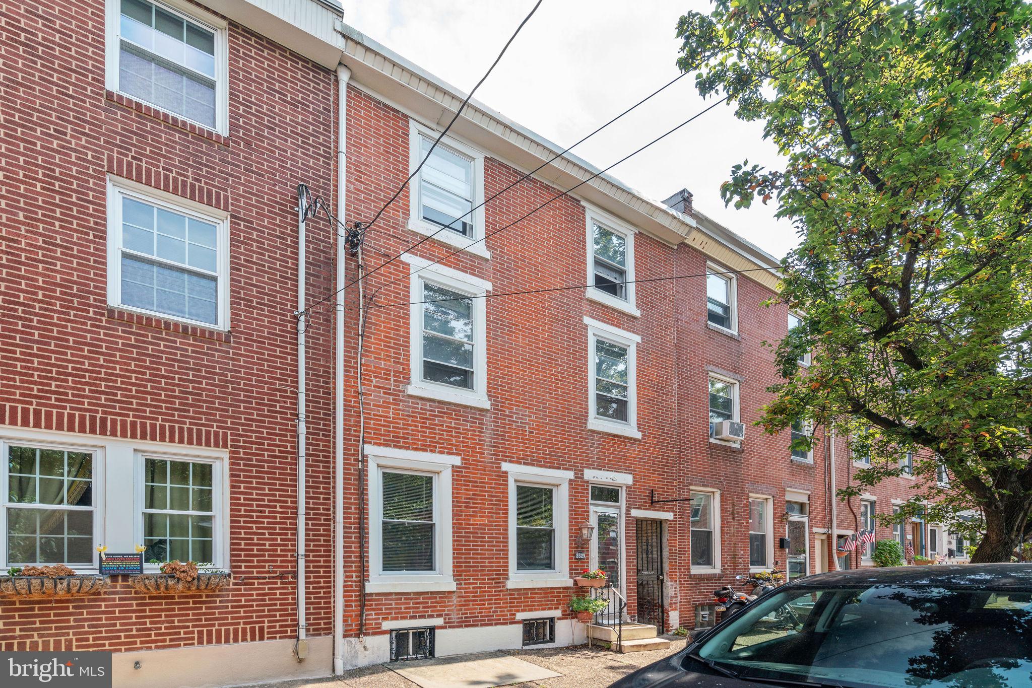 AS OF 11/28,2023-  NEW PRICE !!   OPPORTUNITY LIKE THIS DOESN'T HAPPEN OFTEN !!!  Location, location, location!  Nestled on the best block in Fishtown, 2329 E Susquehanna Avenue is a charming four-bedroom, one-bathroom townhome boasting a generous 1454 square footage.
Step inside, and you'll immediately sense the untapped potential within this three-story townhome. Its sunlit living room, dining area, and kitchen create a warm and inviting space on the first floor. Upstairs, you'll discover two spacious bedrooms and a full bath, perfect for comfortable living. Head to the third floor to find two more roomy bedrooms, offering flexibility for your family's needs.  One of the standout features of this property is the backyard, awaiting your creative touch to transform it into your very own oasis…the possibilities are endless.  Please note that this property is being sold in "AS IS" condition.  Have you been looking for a spacious home in the heart of Fishtown?  Look no further –  and don't miss out on the opportunity to own in this neighborhood, located on a charming tree-lined street.   Schedule your showing today…make this your dream home in Fishtown !