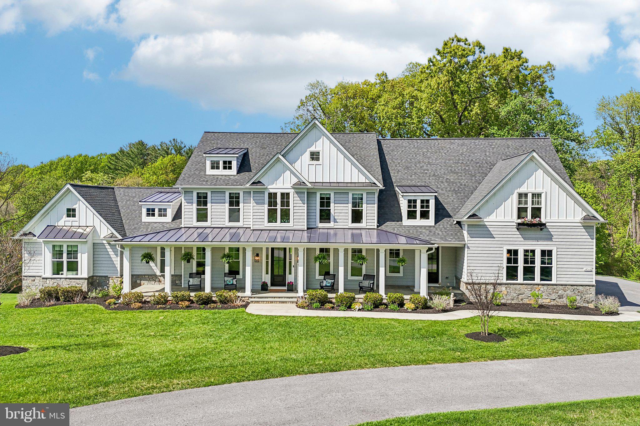 Introducing an exceptional, fully custom estate in the heart of Western Howard County, privately tucked away at the end of a quiet cul-de-sac in sought-after Cooksville, Maryland. Built in 2020 by the Catonsville Homes, this fully custom and truly one-of-a-kind residence offers the perfect blend of timeless craftsmanship, modern design, and multi-generational flexibility.

Set on 1.15 picturesque acres, this exclusive property boasts over 7,335square feet of beautifully designed living space, including 5,770 square feet above grade, thoughtfully curated to deliver both elegance and everyday functionality.

From the moment you enter, the home makes a striking impression with soaring ceilings, refined architectural details, and a dramatic coffered ceiling that anchors the main living space. A sleek 5-foot linear propane fireplace serves as a sophisticated focal point, creating a warm yet contemporary ambiance ideal for both intimate evenings and grand entertaining.

Designed with versatility in mind, this  rare home features six spacious bedrooms and five and a half bathrooms, including two luxurious primary suites with private ensuites—one conveniently located on the main level. Perfect for multi-generational living, long-term guests, or au pair accommodations, the layout offers both privacy and seamless flow.

The home includes two distinct in-law suite options, each thoughtfully designed for comfort and independence. The main-level suite provides easy accessibility, while the finished, on-grade lower level—spanning approximately 1,565 square feet—functions beautifully as a secondary private living quarters. This expansive space features a full living room with a charming shiplap-accented fireplace, a generously sized bedroom, full bathroom, dedicated dining area, and a private gym, offering a complete living experience within the home.

In addition, the property includes an impressive 1,564 square feet of unfinished space, providing abundant storage or the opportunity to customize further to suit your needs.

Every inch of this residence reflects the quality and attention to detail synonymous with a fully custom build—from its thoughtful floor plan to its high-end finishes—making it a standout offering in today’s market.

Perfectly positioned, the home is located just two miles from Western Regional Park, where you’ll enjoy access to scenic walking trails, pickleball courts, turf fields, basketball courts, baseball fields, and outdoor entertaining pavilions—offering an active, amenity-rich lifestyle just moments from your doorstep. Commuters will also appreciate the home’s convenient access to Route 70, with seamless connections to Routes 695 and 270, making travel to surrounding areas effortless.

Positioned on a premium homesite at the end of the cul-de-sac, the setting offers both privacy and a sense of community, all while being surrounded by the natural beauty and charm of Western Howard County.

This is more than a home—it’s a rare opportunity to own a custom-crafted estate designed for modern luxury living across generations. Conatact Rebecca Mason, the listing agent for a private tour!