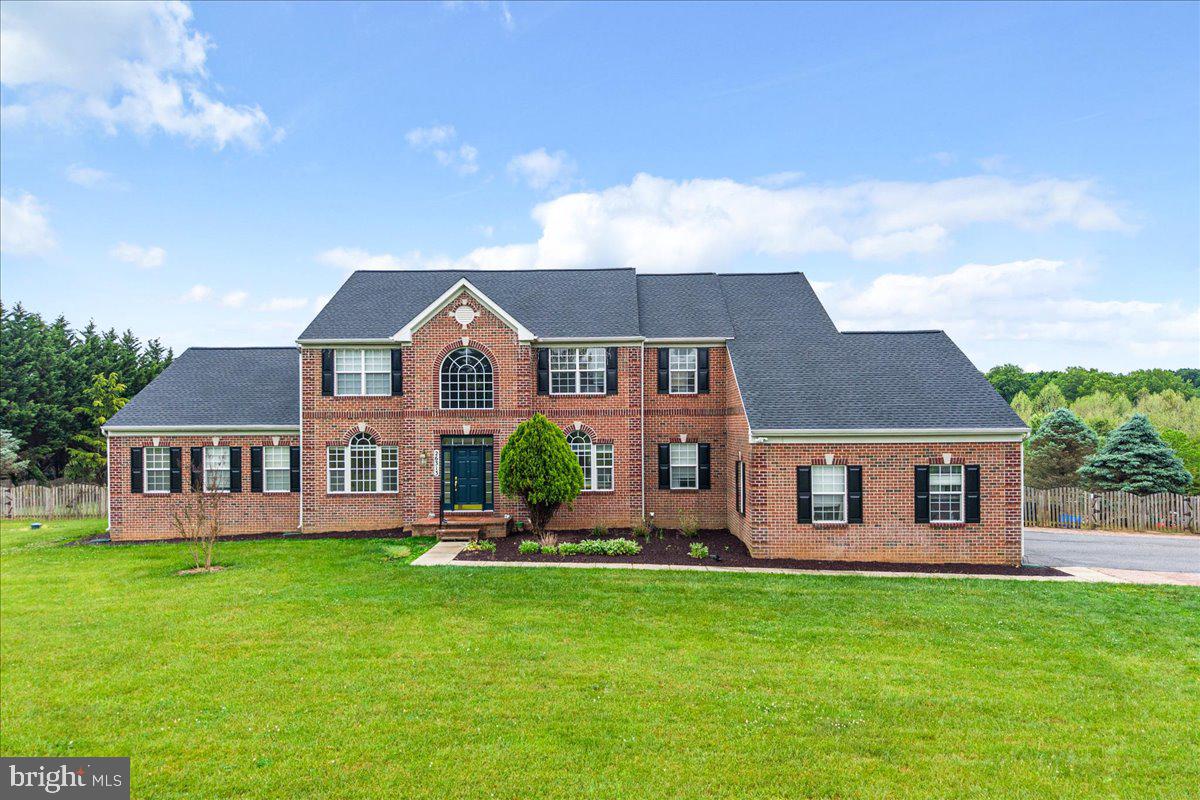 Stunning custom-built brick colonial set on 2 private acres in sought-after Mount Airy, offering approximately 6,370 total square feet of beautifully designed living space.  Ready for you to add your personal touches to this exceptional 5-bedroom, 4.5-bath residence that combines timeless elegance with modern functionality and resort-style living.
A stately exterior and expansive grounds create a grand first impression, leading into a light-filled interior featuring formal living and dining rooms, a spacious open-concept kitchen, and an inviting family room with fireplace—perfect for both everyday living and upscale entertaining. A sun-drenched rear sunroom spans the back of the home, providing panoramic views of the private grounds and pool.

The highly desirable main-level primary suite offers ultimate convenience, complete with a private bath and oversized walk-in closet, ideal for multi-generational living or main-floor comfort. Upstairs, a second luxurious primary suite provides a peaceful retreat with sitting area or office space, private bath with oversized soaking tub, complemented by three additional generously sized bedrooms.
The fully finished walk-out lower level expands the home’s versatility with a second kitchen, separate washer and dryer, full bath, multiple bonus rooms, steam room and a sauna—perfect for extended family, guest accommodations, or a private wellness retreat.

Many upgrades, including a New Roof in 2025 - $40k value!!

Outdoors, enjoy your own resort-style backyard oasis featuring an in-ground pool, expansive patio, and wide-open green space—ideal for entertaining, recreation, or relaxing in total privacy.
Additional highlights include a 3-car garage, ample driveway parking, and a serene setting within the desirable Montgomery County school district.
A rare offering that seamlessly blends sophistication, space, and lifestyle—delivering an elevated living experience in one of Mount Airy’s most coveted settings.