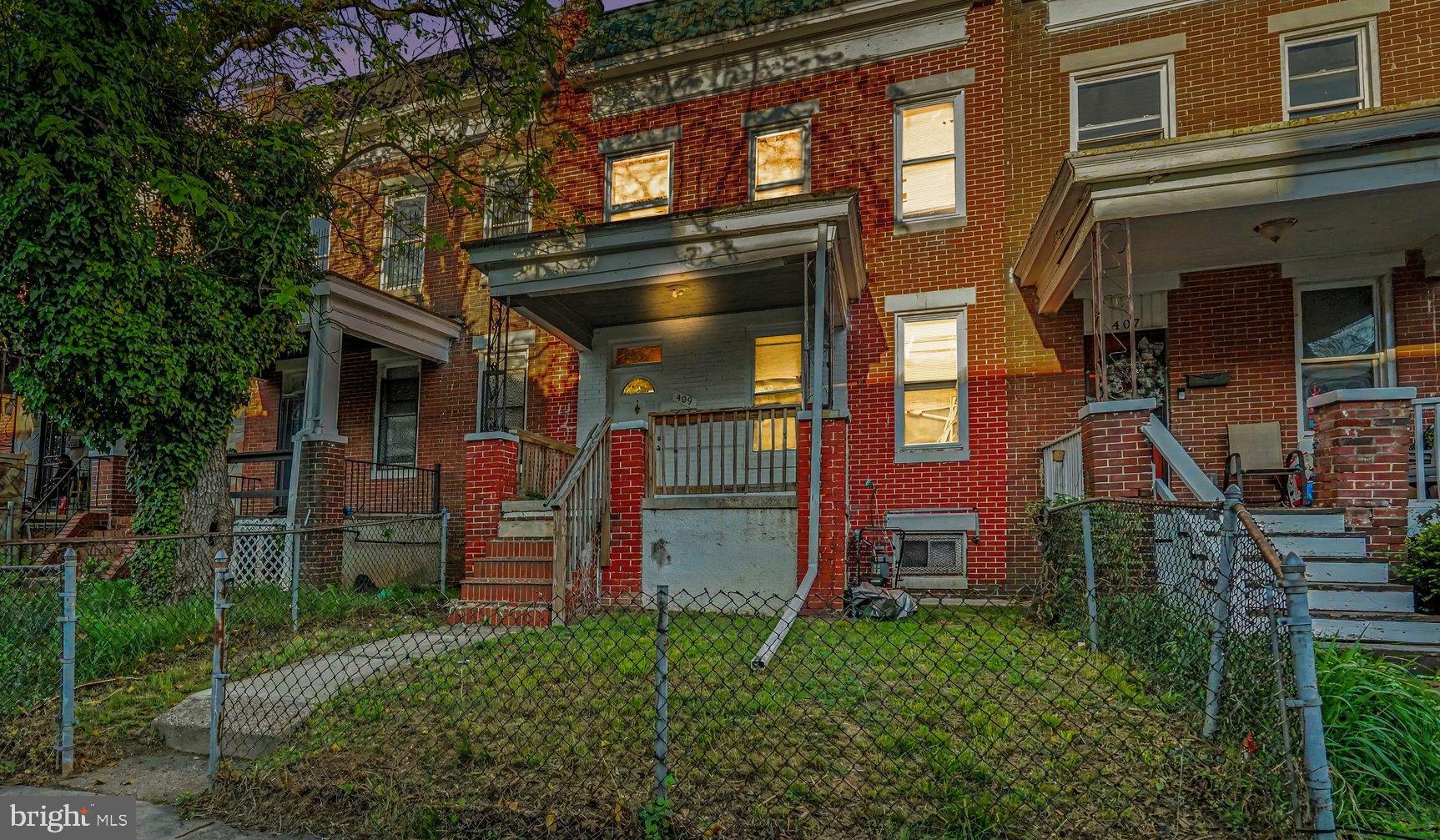 4 bedrooms • Granite kitchen • Fenced backyard • Rental income potential • Near Edmondson Ave corridor

Brick townhome in Baltimore’s Edmondson Village area offering four bedrooms and approximately 1,408 sq ft of interior space across multiple finished levels. The main level includes a spacious living and dining area with updated flooring and an updated kitchen featuring granite countertops, tiled backsplash, white cabinetry, and white appliances. The layout provides defined living spaces and multiple bedrooms that can accommodate a variety of uses including office, workspace, or storage areas.

Recent improvements include newly installed main-level windows and a recently replaced gas line, providing updated systems within the home. Generously sized bedrooms are located on the upper levels along with a full bathroom. The property also includes a fenced rear yard that provides outdoor space suitable for seating, gardening, pets, or storage.

The property has been an investment property for 19 years and has generated consistant reliable income. 

Located near the Edmondson Avenue corridor with convenient access to neighborhood services, shopping, and public transportation. Nearby amenities include Mary E. Rodman Elementary School (approximately 0.1 mi), Edmondson-Westside High School (approximately 0.7 mi), Gwynns Falls / Leakin Park trail access (approximately 0.8 mi), Edmondson Village Shopping Center (approximately 0.9 mi), Westside Shopping Center (approximately 1.0 mi), and multiple transit stops along Edmondson Ave (approximately 0.1–0.2 mi).
