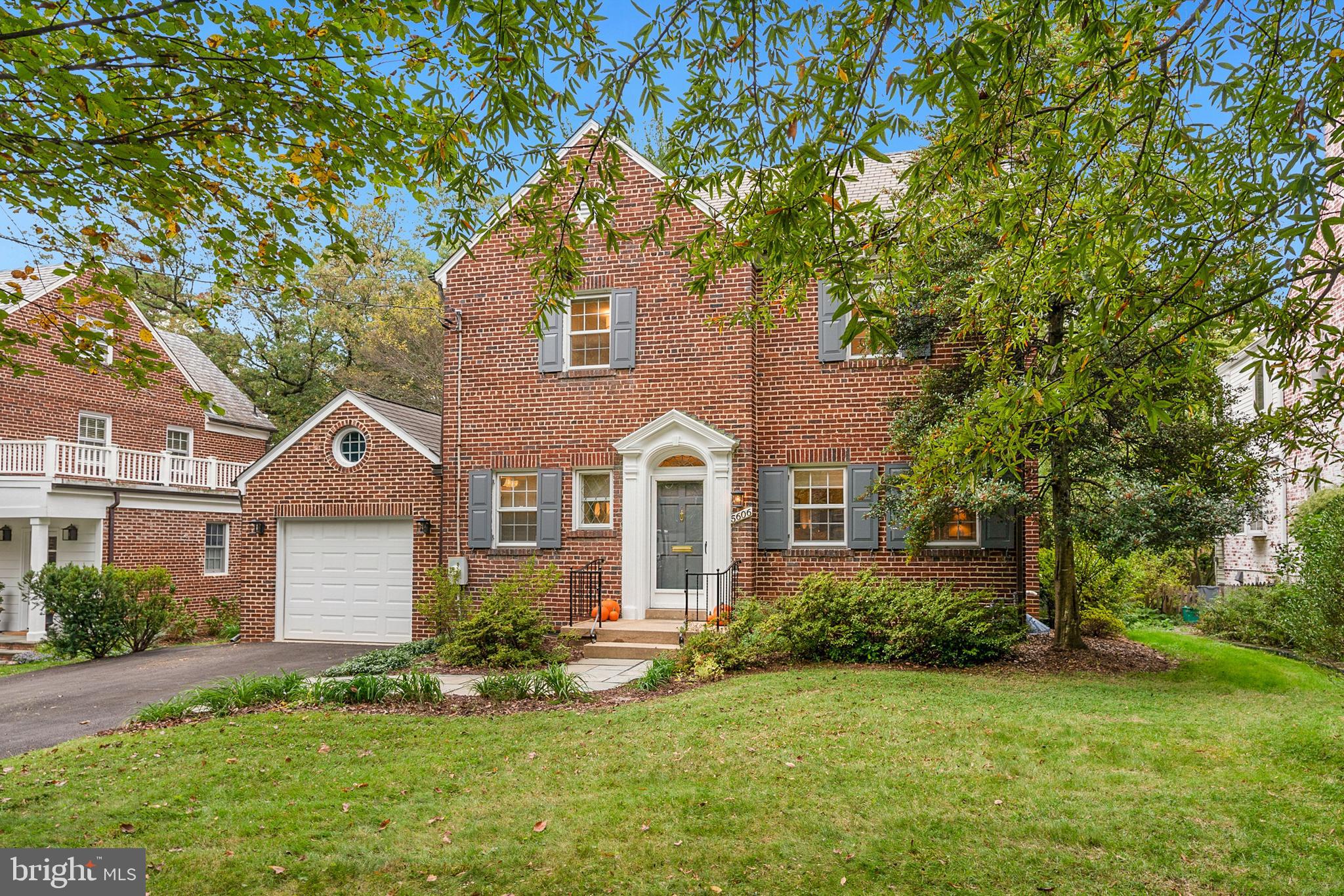 Fabulous opportunity in Chevy Chase Village! This classic center hall colonial, located on the west side of coveted Chevy Chase Village, has been expanded and lovingly maintained by its current owners. With wonderful curb appeal, the home is filled with details of the era, including plentiful windows, beautiful floors, moldings and more. The light-filled residence features rooms with a generous scale, a great flow and is set on a lovely level lot. With total square footage of approximately 4,450 square feet (3,450 finished), this home is perfect as it is, but also offers fabulous expansion possibilities in the existing footprint into the unfinished third level (please note that stains on third floor ceiling date from over 30 years, there has been no issue during seller ownership!), or outside of the existing footprint. The main level includes a center hall foyer, large living room with fireplace, separate dining room, spacious kitchen and breakfast room with cathedral ceiling, large family room, an office that is ideal for work from home, powder room, and access to the attached one car garage. Kitchen, family room and dining rooms all open to the deck and rear yard, providing a fabulous flow for entertaining and everyday living. A generous primary suite runs from the front to the back of the house and includes a walk-in closet and bath with soaking tub, separate shower and dual vanities. Two additional bedrooms and a hall bath are also found on the second level. And yes, there are oak floors beneath the carpeting! The large, unfinished third level, accessed by a walk up staircase from the hallway, is ready for your personal touch and is prime for conversion to an additional bedroom and/or additional living space. A recreation room, third full bath, laundry and large storage room are found in the lower level. The driveway to the attached garage offers additional off street parking, and the level, private yard is ideal for entertaining and play with its deck and ample green space. The shops and restaurants of Friendship Heights, upper Connecticut Avenue and Metro are within blocks, as are many parks and playgrounds. The Capital Crescent trail and Bethesda are also nearby and enjoyed by Village residents. The Village has its own police department and post office, allowing residents to take advantage of many amenities, including daily house checks by the police department to households whose members are away, and numerous community parties, events and activities.And Somerset Elementary School! So close to everything, this location is the perfect choice for those who desire a mature, established neighborhood with all of the conveniences of the city within blocks.