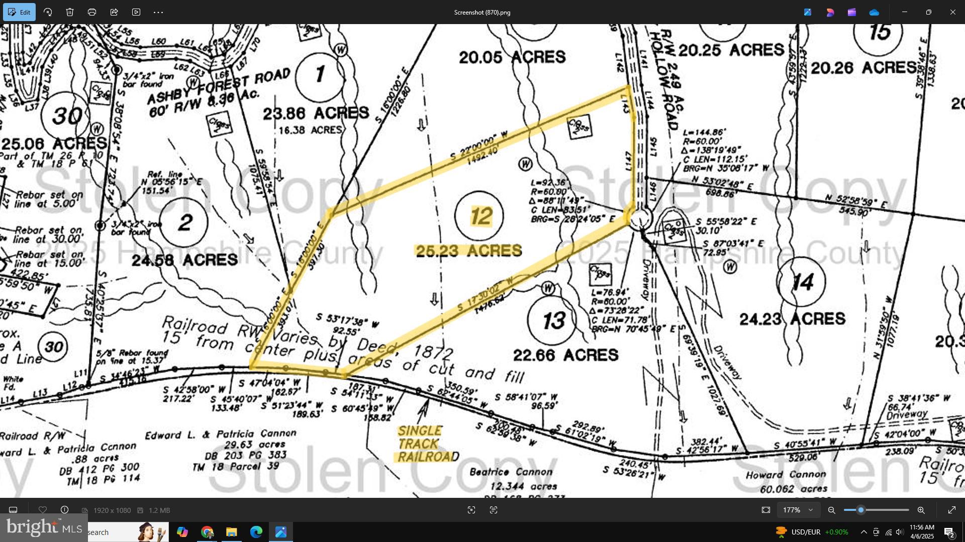 ASHBY FOREST - Land