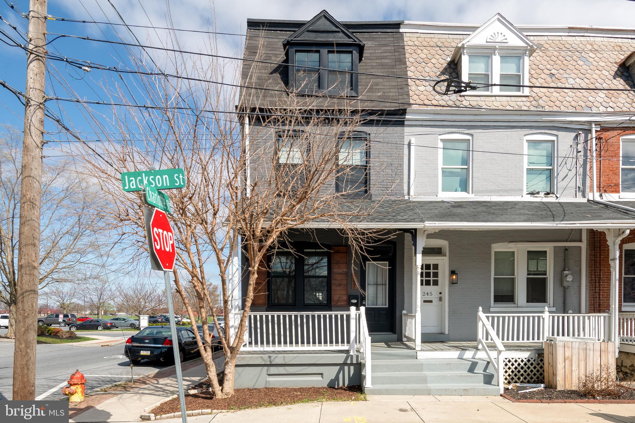 Renovated in 2020 by Brentwood Builders, this end-unit townhome offers 1,700 sq. ft. of thoughtfully designed living space in the highly sought-after Manheim Township School District—all within walking distance to the best of city living. Step inside to beautifully restored hardwood floors, a decorative accent wall, and abundant natural light. The first floor features a modern kitchen with quartz countertops, a dining area, and a mudroom with laundry and a half bath. The second floor boasts a primary suite with a walk-in closet and an en-suite bath with a double sink vanity and tiled walk-in shower, plus an additional full bath and a versatile bedroom or office. Two generously sized bedrooms complete the third floor. Enjoy the convenience of downtown living with off-street parking, lower taxes, and the charm of this move-in-ready home—just in time for spring! Open Sunday, April 6th from 1-3pm.