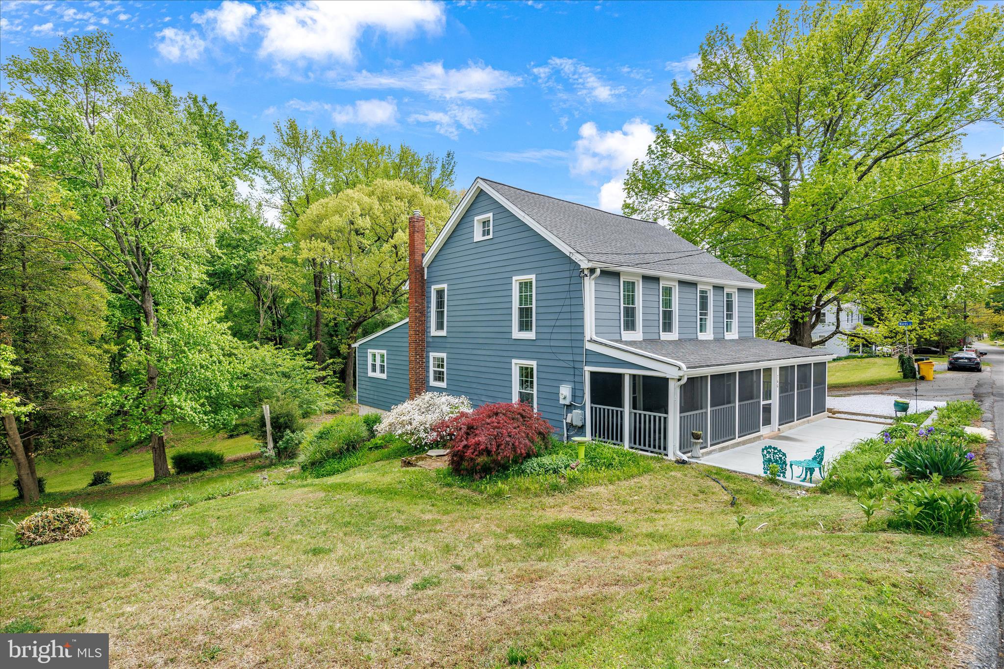 Back on the market!  Welcome home to this charming historic property, built prior to 1900 and situated in the heart of Arnold. A newly added entry patio and inviting screened porch set the tone, offering a great place to relax and welcome guests.

Inside, timeless character shines with original hardwood floors flowing through the living and dining areas. The dining space features built-in shelving.  The kitchen offers a large pantry and plemty of shelving, perfect for storage and display.  You'll find a cozy sitting room along with a spacious family room, offering flexible living spaces to best suit your needs. The main level also includes the full bath, complete with a freestanding tub and classic black-and-white tile.  

Upstairs, a loft-style landing filled with natural light provides the ideal space for a home office, reading nook, or plant-filled retreat. Three bedrooms and a convenient powder room complete the upper level.

The unfinished basement offers excellent storage, laundry space, and walkout access to the backyard.

Set on nearly half an acre, the property provides a rare sense of space and privacy, along with seasonal water views of the Magothy River. Conveniently located near local parks, marinas, shopping, and commuter routes to Annapolis, Baltimore, and D.C., this home offers a unique opportunity to own a piece of Arnold’s history with room to make it your own.   This home is being offered AS IS with tons of potential.