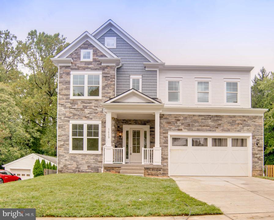 Back on the Market.  🔥 Special Limited-Time Offer! The seller is offering up to $25,000 in buyer subsidy and/or credit for new flooring  on upper floor for any contract accepted before the end of November! 🔥New Dining Room added to the main floor. Created a more open main floor as well. One year old Beautiful Home in the Town of Vienna!  Move in Ready! Best Value in Northern Virginia. All builder’s warranties convey to new owner. Nestled on a quiet street in desirable Town of Vienna, this exquisite Brand New 6 bedroom, 5 bath contemporary home is a true masterpiece displaying fine craftsmanship, countless designer finishes and high-end upgrades from top to bottom! The beauty begins outside with a tailored HardiPlank siding, metal roof, exterior complemented by a natural stone face, a 2-car garage, spacious sundeck, and a tranquil .23-acre lot dotted by majestic trees. Inside, the floor plan offers a versatile living space, spacious open family room adorned with soaring 10-foot ceilings. The open-concept gourmet designer kitchen with upgraded GE suite of appliances, custom cabinetry to the ceiling, quartz countertops, a generous walk-in pantry and an oversized island perfect for entertaining, seamlessly connects the dining area to the adjacent family room with a cozy fireplace. Recessed and chic designer lighting added to loads of windows bathe the home in natural light.  Plus, there's a main level bedroom with a full bath for out-of-town guests or family members. Upstairs, walk up on oak stairs with upgraded iron rail balusters and you’ll find a spacious primary owner’s bedroom suite which is your own private retreat with recessed and custom lighting, dual walk-in closets, two separate sinks, free standing tub, dual sink granite topped vanity and an oversized ultra shower. Three additional generously sized bedrooms upstairs, each with walk-in closets, and two full-sized bathrooms accommodate every member of your family. Enjoy the convenience of an upper-level laundry room featuring a tub sink.
If you need more space to relax or play, walk down to the fully completed beautiful walkout basement, complete with a spacious bedroom, recreation room, media / workout room and a luxurious full bathroom. It offers additional space tailored for entertainment, relaxation, and unwinding after a long day.  
There is a spacious back yard large enough to fit a full sized pool. You can extend the back yard into the elementary school playground directly in the back. Your children will have full access to the baseball field, soccer field  and basketball court.
A commuter’s dream conveniently located near I-66, I-495, Express Lanes, Route 123, Dulles Toll Road, Route 7, and Metro. Take advantage of the fabulous shopping and dining choices in downtown Vienna, Tysons Corner, and the Mosaic District boasting trendy restaurants, retail shops, outdoor concerts and the Angelika Film Center. If you’re looking for classic elegance sprinkled with contemporary flair in a spectacular location, you’ve found it!