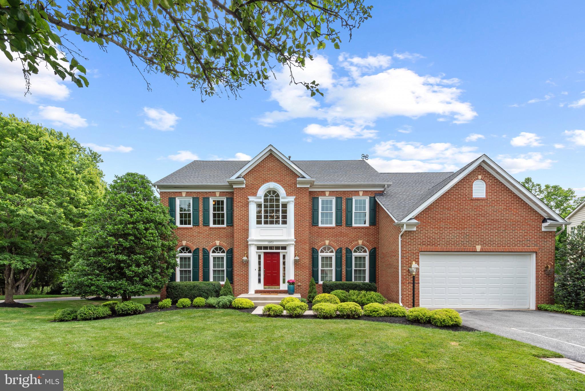 Distinguished NV Homes Hyde Park Colonial residence in sought-after Taylor Farm, meticulously maintained by its original owner and offering the largest floor plan in the community with one of the lowest HOA fees in the neighborhood. Ideally situated on a Howard County public road with fresh landscaping and convenient trash and recycling, this exceptional home offers 5,592 finished square feet of thoughtfully designed living space. // Fresh paint, abundant natural light, elegant finishes, and extensive hardwood flooring with custom inlays create a warm yet sophisticated atmosphere throughout much of the main level. The grand foyer opens to formal living and dining rooms enhanced with elegant columns and custom millwork, before flowing into the heart of the home. The spacious eat-in kitchen is beautifully appointed with stainless steel appliances, including a stove replaced in 2026, recently installed quartz countertops (2026), a center island, breakfast bar seating, and a large pantry. A sun-filled morning room provides the perfect setting for casual dining and everyday gatherings. The adjacent family room is both comfortable and inviting, featuring soaring vaulted ceilings, a gas fireplace, custom built-ins, plush carpeting, and expansive windows that fill the space with natural light. The main level also offers a private study or guest room with French doors and a nearby full bathroom, and a  laundry room with luxury vinyl tile flooring (washer replaced in 2026 and a dryer replaced in 2023). // Upstairs, the luxurious owner's suite serves as a private retreat with a tray ceiling, a spacious sitting area, two walk-in closets, and a spa-inspired ensuite bath featuring a steam shower enclosure, fully programmable heated floors, and a custom cherry wood vanity—rare and impressive amenities designed for everyday comfort. Three additional bedrooms and two full bathrooms complete the upper level, including a dual-entry bathroom shared by two secondary bedrooms. The fourth bedroom enjoys its own private ensuite. All closets throughout the bedrooms have been upgraded with enhanced wire shelving for optimal organization. The newly finished walk-out lower level significantly expands the home's living space with an expansive recreation room filled with natural light from numerous windows, a bright fifth bedroom, a beautifully renovated full bathroom completed in 2026, and a dedicated storage room. // Outdoor living is equally impressive with a low-maintenance composite deck overlooking a peaceful backyard backing to Howard County Forest Conservation land and a large, undeveloped open area, creating a serene backdrop filled with nature and wildlife. A tucked-away storage shed provides additional space for lawn equipment and outdoor essentials. The Toro® 42-inch zero-turn lawn mower and deck furniture may be included with the sale and are offered as-is. // Recent improvements include a roof replaced in 2024 with a transferable warranty and replacement of all main and upper-level double-hung and casement windows within the past ten years, also with transferable warranties. Additional highlights include whole-house wiring for internet, cable, and phone service with a centralized control panel. // Residents enjoy access to the Waverly Woods Community Center and pool through the HOA. Conveniently located just minutes from the iconic Woodstock Snowball Stand, this exceptional property combines luxury, scale, and an unmatched setting in one of Western Howard County's most desirable communities.