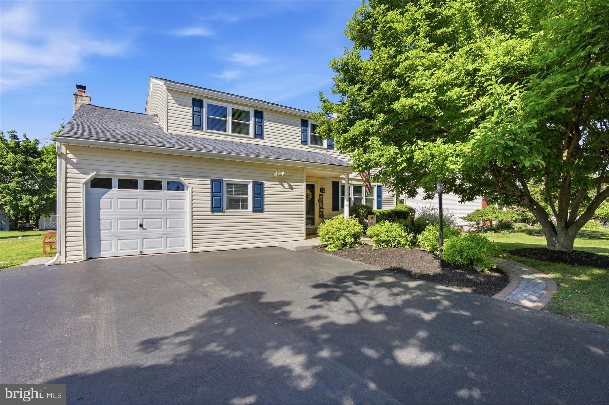 Welcome to 1013 Bunting Rd, a beautifully maintained 4-bedroom, 2.5-bath Colonial tucked into the desirable Hidden Ridge neighborhood of East Norriton Township. Offering over 2,100 square feet of above-grade living space plus a fully finished basement, this home checks every box for buyers looking for space, comfort, and style.
Step inside to find gleaming hardwood floors, a warm and inviting living room with a fireplace, and a spacious eat-in kitchen with rich wood cabinetry that flows seamlessly into the dining area, perfect for both everyday living and entertaining. Upstairs you'll find four generously sized bedrooms and two full baths, while the main level features a convenient half bath for guests.
The finished basement adds a fantastic bonus space ideal for a rec room, home office, or playroom. Outside, enjoy warm-weather living on the covered patio overlooking a lush, flat backyard on nearly half an acre; plenty of room to run around, relax, or entertain.
Additional highlights include central A/C, natural gas heat, an attached garage, and a long driveway offering ample parking. All of this across the street from Paul Fly Elementary, with easy access to major routes and everything Montgomery County has to offer.