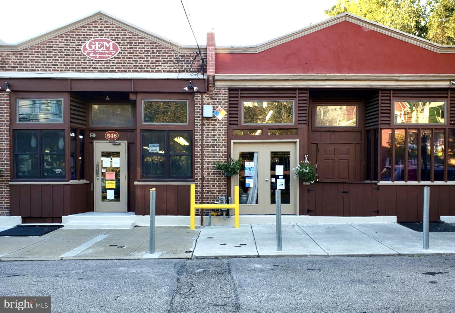 Exceptional opportunity to acquire a versatile commercial property in the heart of Mount Airy, one of Northwest Philadelphia's most established and sought-after neighborhoods. This offering includes two separately deeded parcels that have been thoughtfully combined into a single functional space while retaining individual ownership.
Encompassing approximately 3,800 square feet, the property is zoned CMX-2 Mixed Use, creating opportunities for a variety of commercial, mixed-use, and redevelopment possibilities, subject to applicable approvals. For more than six decades, the property has successfully operated as a neighborhood dry-cleaning business, demonstrating its longstanding utility while offering the flexibility to reimagine the space for its next chapter. Potential future uses may include retail, restaurant, office, creative workspace, mixed-use redevelopment, or residential units above the existing structure, where permitted.
Inside, expansive open floor plans span both buildings, connected by multiple interior openings, including access through the basement. Eleven-foot ceilings create an open, airy feel, while rooftop industrial ventilation fans support commercial operations. The property includes one full bathroom, three half baths, three interior stairways to the basement, and individual sidewalk steel cellar entrances for each building.
Recent improvements include a newly installed torch-down modified bitumen roof, providing added value and peace of mind. Along the front of the property, approximately 45 feet of designated loading zone offers convenient access for deliveries and day-to-day business operations.
Nestled within a charming neighborhood commercial enclave just a short distance from the vibrant Germantown Avenue corridor, the property enjoys the best of both worlds—a quieter setting with immediate access to one of Northwest Philadelphia's most active retail, dining, and community destinations. Located directly across from the popular Weavers Way Co-op and surrounded by established local businesses, this is a rare opportunity to acquire a highly adaptable commercial property in one of Philadelphia's most distinctive neighborhood communities.