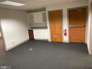 Former Home Builder office. Lots of upgrades: Solid core-stained doors, tegular ceiling tiles, egg crate light diffusers, oversize wood baseboard. Newly painted, new carpet, fresh and ready! Agent is Owner.