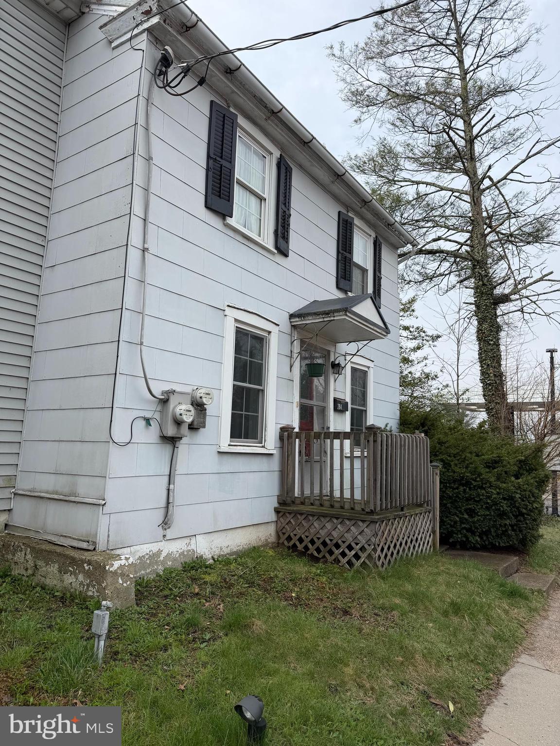 Just Reduced !!!! Welcome to the charming town of Doylestown offering a really nice mix of history, culture, walkability and small town charm. Ideally located, this home offers endless possibilities and incredible potential.  Featuring three bedrooms  two on the 2nd level and the 3rd on the upper level...this property is perfect for those looking to customize and make it their own. (As-is)