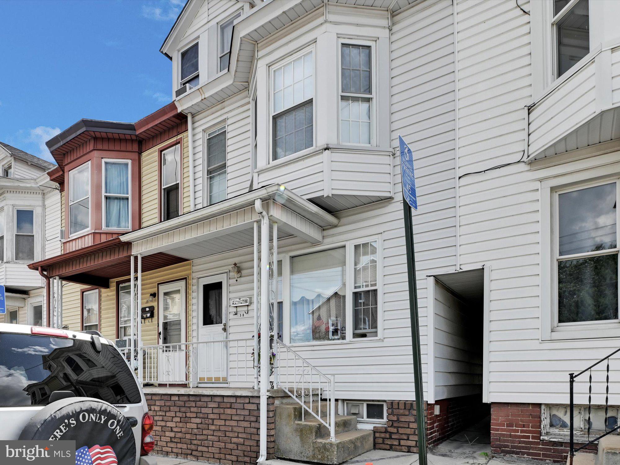 Why rent when you can be a home owner. This affordable 3 BR home located in West York has a lot to offer. It has a spacious eat in kitchen, large open living room & separate dining room. The second floor has 2 BR , a full bath, walk in closet, bonus room /office space  The 3rd floor has 1 additional BR with office / bonus space. This home's bonus rooms gives the potential for additional bedrooms.  The home has a fenced in  flat back yard for grilling or relaxing. Schedule your showing today