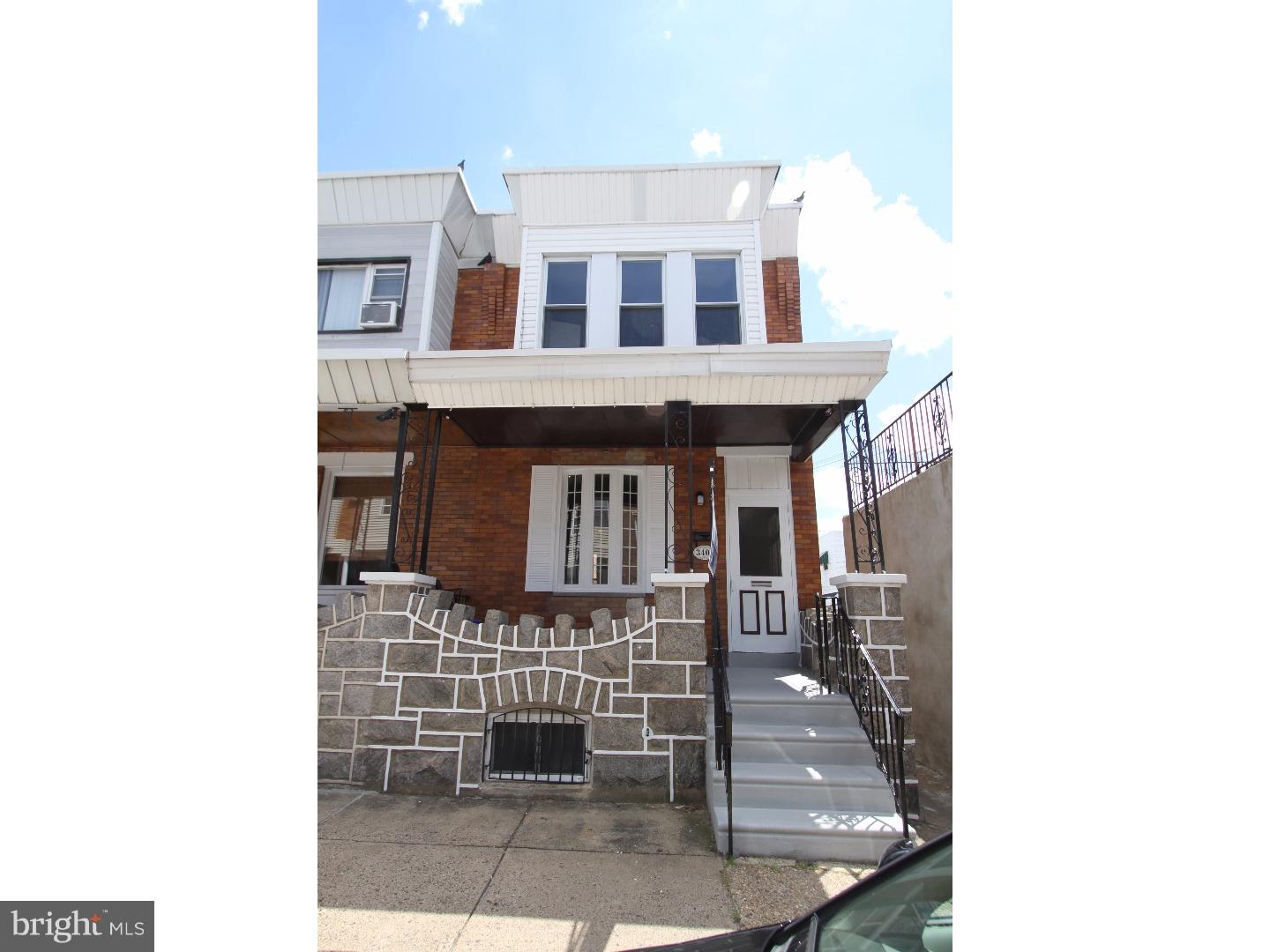 An absolutely charming, sun filled, 2 bedroom, 2 full bath, completely renovated home with porch front, finished basement and a yard. This home has central air new electric and plumbing and a new central air condenser. Enter in to an open floor plan with a tile threshold and hardwood floors throughout. There is recessed lights on the first floor and in the kitchen. The kitchen has a custom tile floor, stainless appliances, gas cooking, granite counters, a built in bar area, glass and tile subway back splash, and beautiful cabinetry. Rear yard access through the kitchen. The lower level finished basement has tile floors and is bright with a large full bath. The 2nd floor has 2 spacious bedrooms a beautifully custom fitted bath and hard wood throughout the 2nd floor. We welcome your visit.