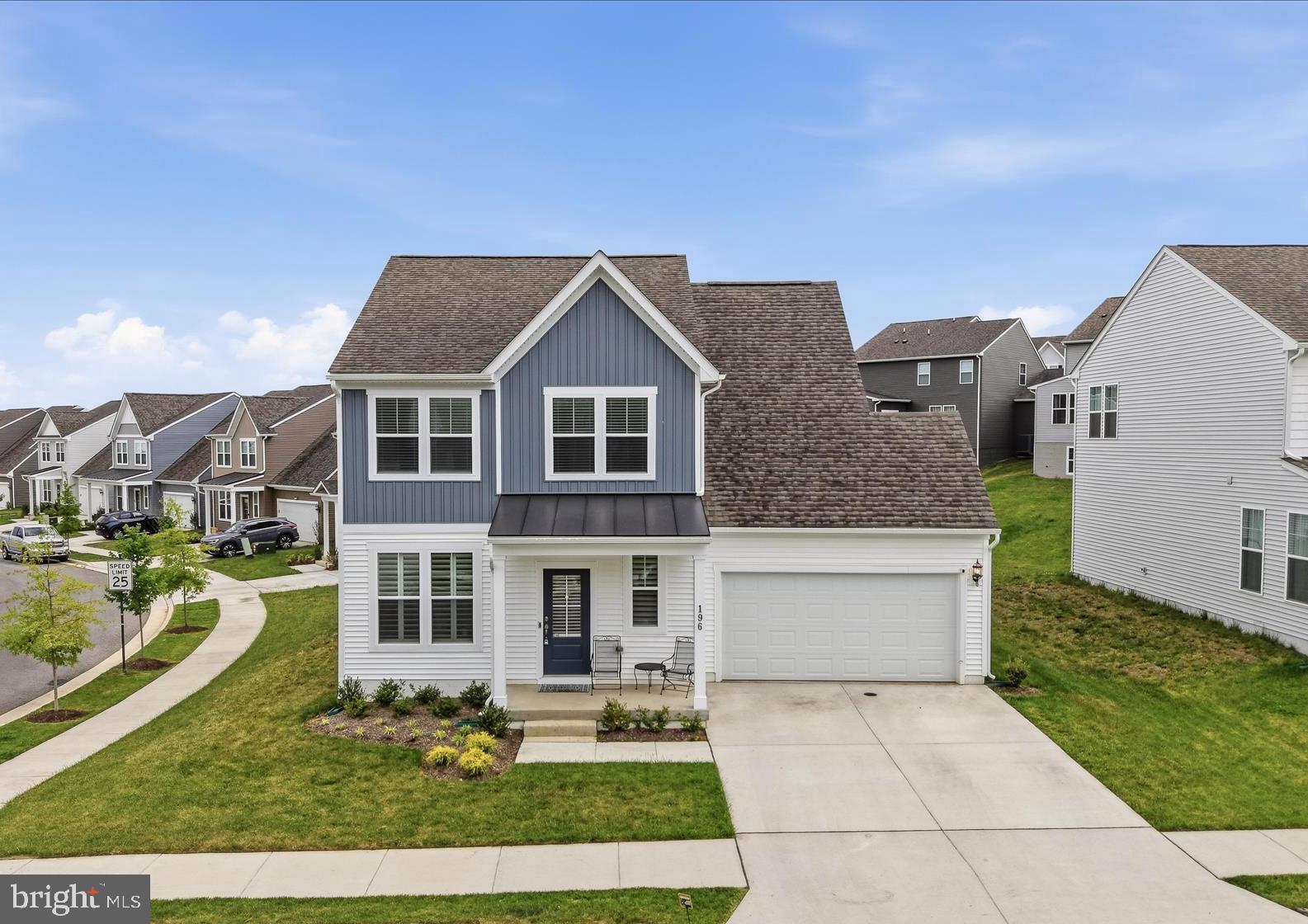 Significant Price Improvement! Now offered at $447,500. Why wait for new construction when you can move right into this beautifully upgraded 2024-built home? Offering 4 bedrooms and 2.5 baths, this like-new property combines modern style, thoughtful design, and move-in-ready convenience.
Step inside to discover an open-concept layout filled with natural light, quartz countertops, and custom-fit wooden window treatments throughout the entire home. The versatile office or flex space features custom French doors, creating the perfect private workspace, playroom, or bonus room.
Outdoor living is just as impressive with a custom stamped concrete patio, ideal for entertaining, relaxing evenings, or weekend gatherings with family and friends. Additional upgrades include a Ring doorbell and camera system, a whole-house water filtration system, a water softener, and an added garage exit door for extra functionality and convenience.
With stylish finishes, modern upgrades, and a prime location close to everyday amenities, this home offers the perfect blend of comfort, function, and value.