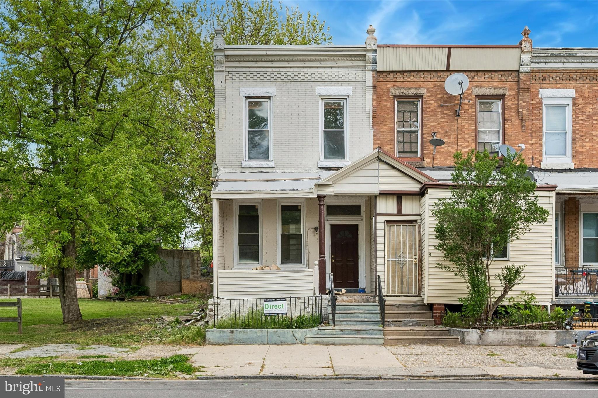 Calling all investors—don’t miss this value-add duplex opportunity at 4841 Haverford Ave. This end-unit row home offers strong upside in a solid rental location and is ready for your finishing touches. Configured as a 2+3, the first-floor unit features a spacious living area, kitchen, full bath, and three pass-through/tandem bedrooms. The second-floor unit includes two generously sized bedrooms, a living area, kitchen, and full bath. The current owner has already begun renovations—step in and complete the project to your standards. With projected rents of $1,300–$1,600 per unit, this property presents a compelling opportunity for investors seeking cash flow and long-term appreciation. Conveniently located near public transportation, schools, parks, and shopping, making it attractive to tenants. Property is being sold in as-is condition. Bring your contractor and vision—this one has great potential!