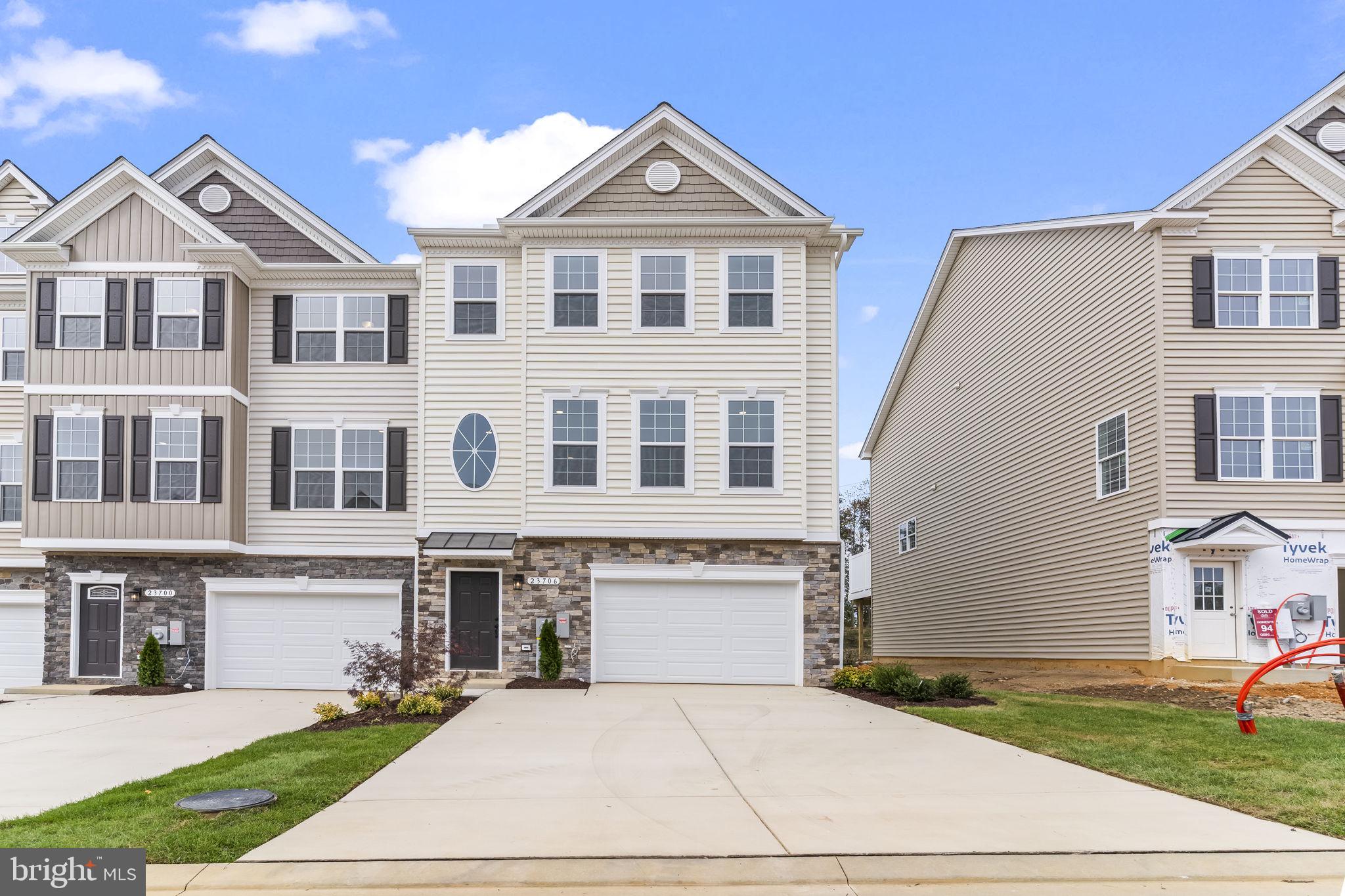 *** PENDING ***

Homesite 159 Oakley D1 New Construction – Oakley D1 End Unit at Meadows at Town Run II    2,966 Sq Ft | 4 Bedrooms | 3.5 Baths | 1-Car Garage. Discover the spacious Oakley D1 end-unit townhome at Meadows at Town Run II, crafted by Quality Built Homes and located in the heart of Leonardtown, Maryland. This expansive 2,966 sq ft home offers generous living areas, abundant natural light, and the perfect blend of functionality and style.

The first floor level welcomes you with a finished rec room or optional 4th bedroom, complete with a full bath and access to your fenced backyard, ideal for guests, a private office, or a second living space. The oversized one-car garage and wide driveway provide ample parking and storage options.

Upstairs, you'll find 9’ ceilings, luxury vinyl plank flooring, and a beautifully appointed kitchen with 42” upgraded maple cabinetry, slide-out dovetail drawers, soft-close features, and quartz countertops. The large center island, walk-in pantry, stainless steel GE appliances, and open-concept layout make this a true entertainer’s dream. The adjoining dining and family rooms lead out to a 14x12 maintenance-free deck overlooking your vinyl-fenced backyard.

The upper level includes a luxurious owner’s suite with a tray ceiling, walk-in closet, and ensuite bath featuring dual vanities and QBHI’s signature deluxe tiled shower with bench, dual showerheads, and recessed lighting. Two additional bedrooms, a full hall bath, and a separate laundry room complete the top floor.

Additional highlights include: finished and painted oversized garage, smart home technology with touchscreen IQ Pro command center, Skybell video doorbell, and smart thermostat, sodded and landscaped yard, stone-to-grade front, concrete front porch, and seamless gutters, 6’ vinyl fenced backyard with gate. 

Community amenities include clubhouse, pool, playground, tennis courts, and pickleball courts. Photos shown are representative and intended to illustrate a similar finished townhouse.