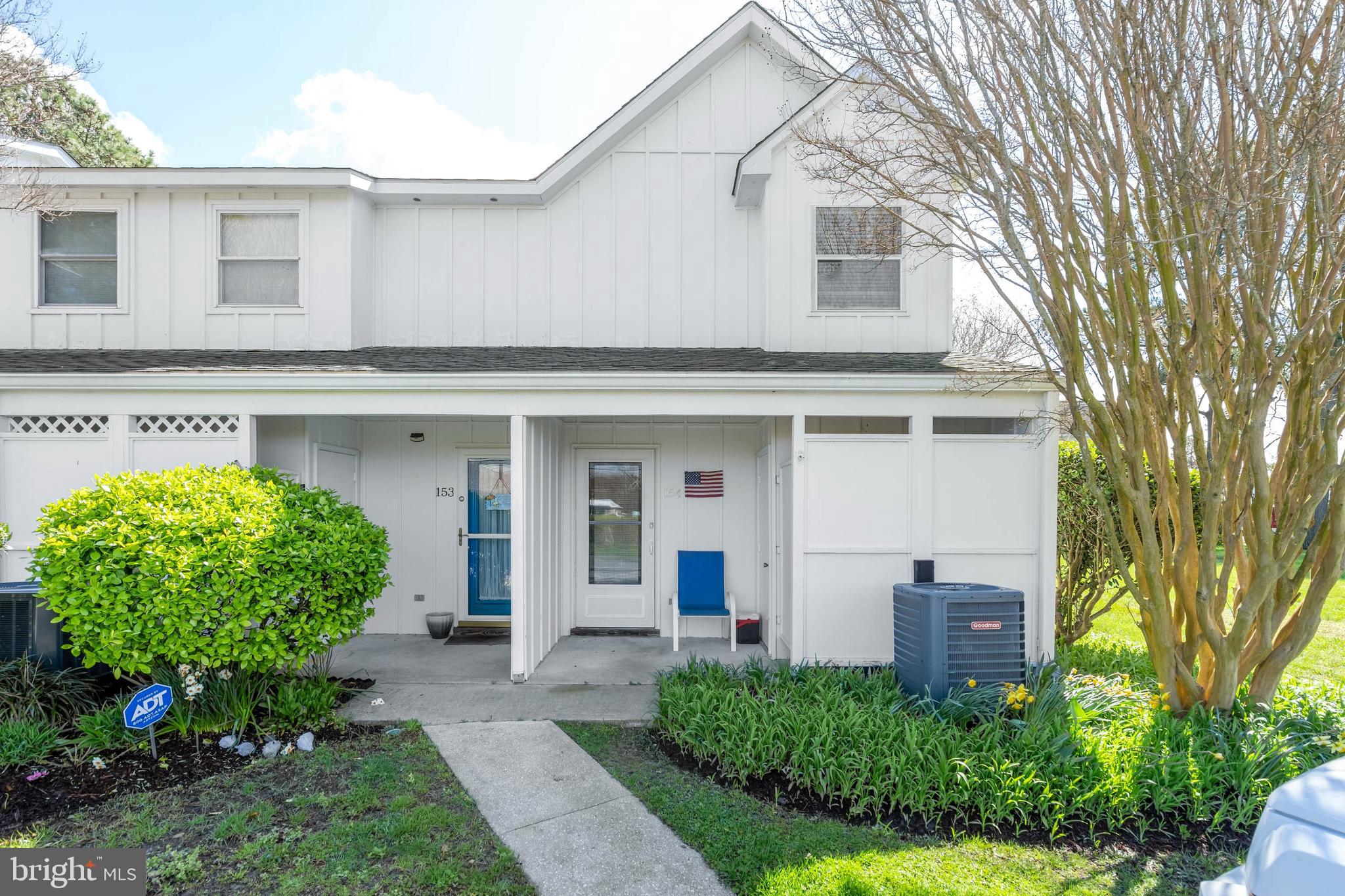Step inside this sun-drenched end unit and feel the immediate "ahhh" of coming home. Wrapped in natural light and gentle summer breezes, this rare, extra-wide layout offers a level of spaciousness and privacy that truly sets it apart. Imagine waking up to the peaceful sight of the lake and fountains right outside your window, then heading to the sunroom—your soon-to-be favorite nook—to enjoy a morning coffee while overlooking the water.

This home has been thoughtfully refreshed with a coat of new paint and plush new carpeting, making it feel move-in ready from the moment you cross the threshold. Practical updates like a newer HVAC system and an oversized walk-in closet in the second bedroom provide year-round comfort and plenty of room to tuck away your treasures. The easy-to-maintain tile throughout the first floor and baths adds a touch of simple elegance that complements the airy, open feel of the space.

Nestled in one of West Fenwick’s most beloved communities, you are perfectly positioned for both relaxation and play. You are just steps away from the main pool and pickleball courts, yet you retain a sense of quiet seclusion. When the ocean calls, you’re only a short, scenic drive from the salt air and sandy shores of Fenwick Island, as well as the charming local shops and restaurants that make this area so special. This isn't just a townhouse; it’s the backdrop for your best memories. * Home virtually staged.