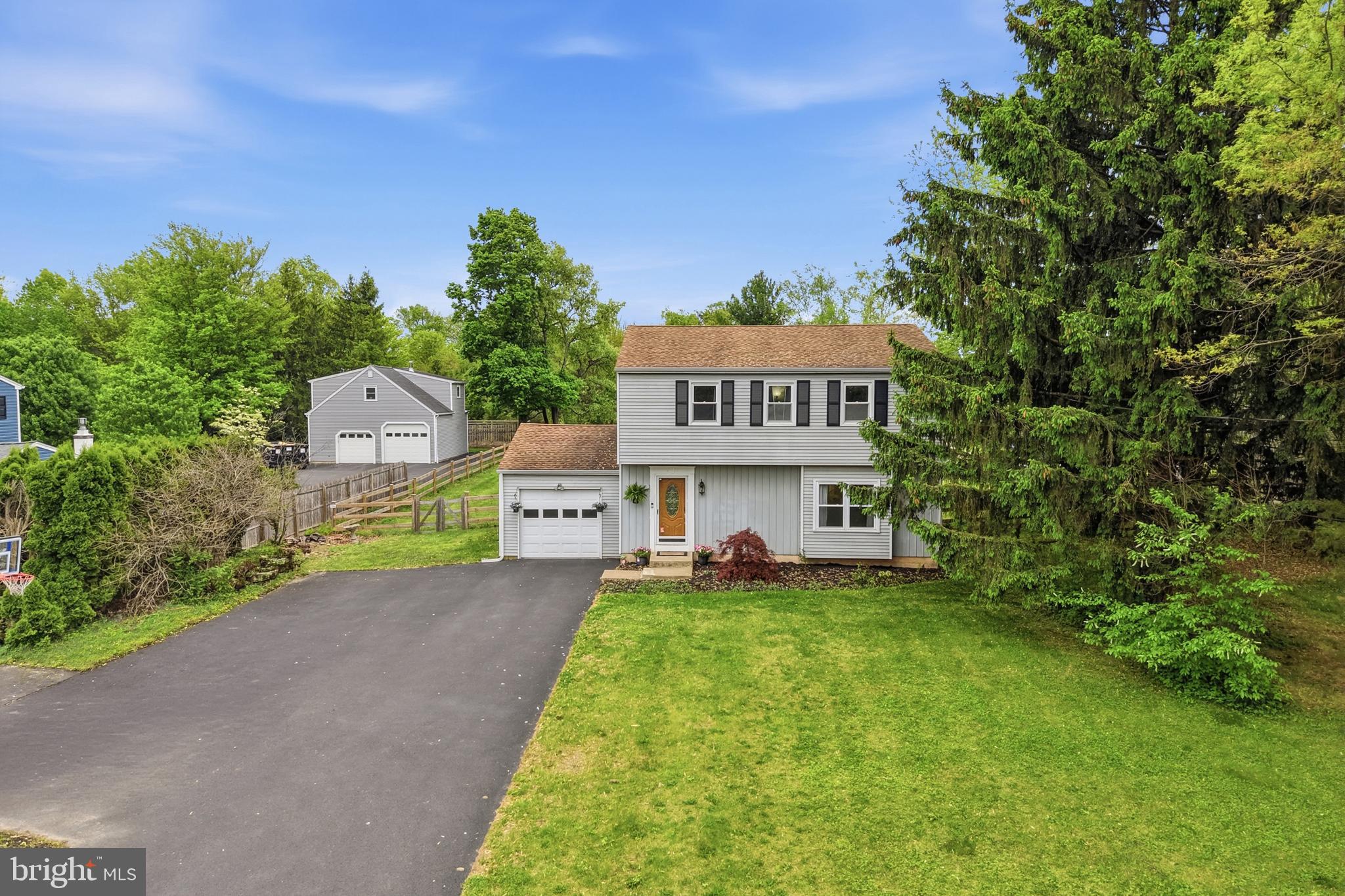 Welcome to this charming 3-bedroom, 1.5-bath home located in Hilltown Township within the desirable Pennridge School District! Offering a warm and inviting layout, this home features a spacious eat-in kitchen, formal dining room, and comfortable living room perfect for everyday living and entertaining. The unfinished basement provides endless possibilities for storage, a home gym, playroom, or future finished living space. Step outside to enjoy the large, flat, fully fenced backyard complete with a deck and awning perfect for summer gatherings, relaxing evenings, pets, or play. With plenty of outdoor space and so much potential inside and out, this home is ready for its next chapter!