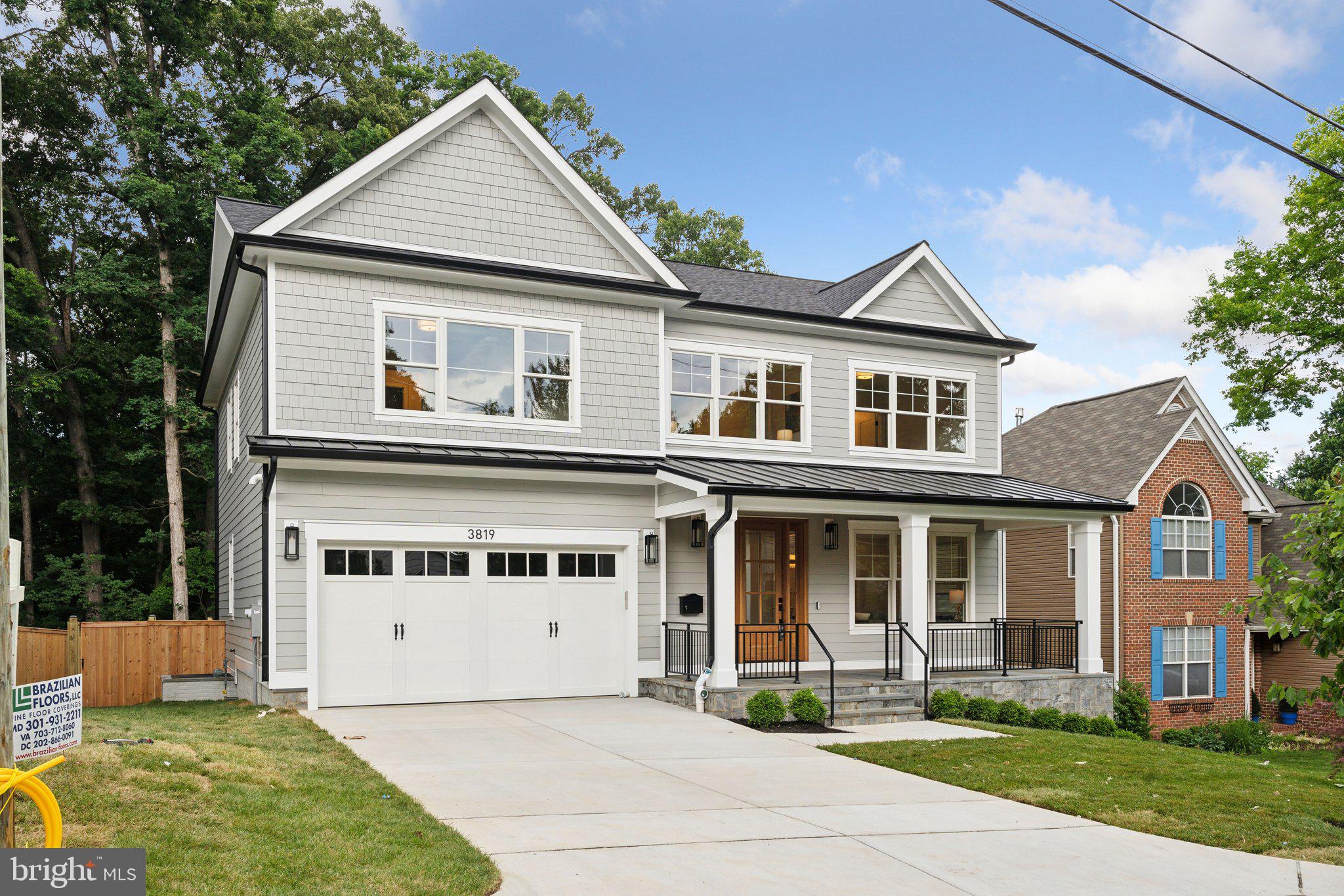 Welcome to 3819 Lawrence Avenue! Boasting approximately 4,219 square feet of living space across 3 finished levels, this home offers ample room for both entertaining and everyday living. The open floor plan, high ceilings, and generously sized rooms create an inviting and spacious environment. Craftsmanship and attention to detail are evident throughout the home. Features such as slightly dark red oak hardwood flooring, Anderson windows, and custom light fixtures contribute to its overall quality and aesthetic appeal. With 6 bedrooms and 4 1/2 baths, including a pocket office on the main level, there is plenty of space for both residents and guests. The primary suite offers luxurious amenities such as dual sinks, a soaking tub, and a custom shower. The home provides formal spaces for entertaining as well as more casual areas for everyday living. The level walk out lower level includes a spacious great room with a bar, a game or play area, storage, and caters to various lifestyle needs. A fenced rear yard with a deck enhances privacy and provides outdoor space for relaxation and recreation. The level rear exit from the lower level further enhances accessibility to the yard. Overall, this property combines comfort, luxury, and convenience, making it an attractive option for potential homeowners seeking a beautiful new home in Kensington.