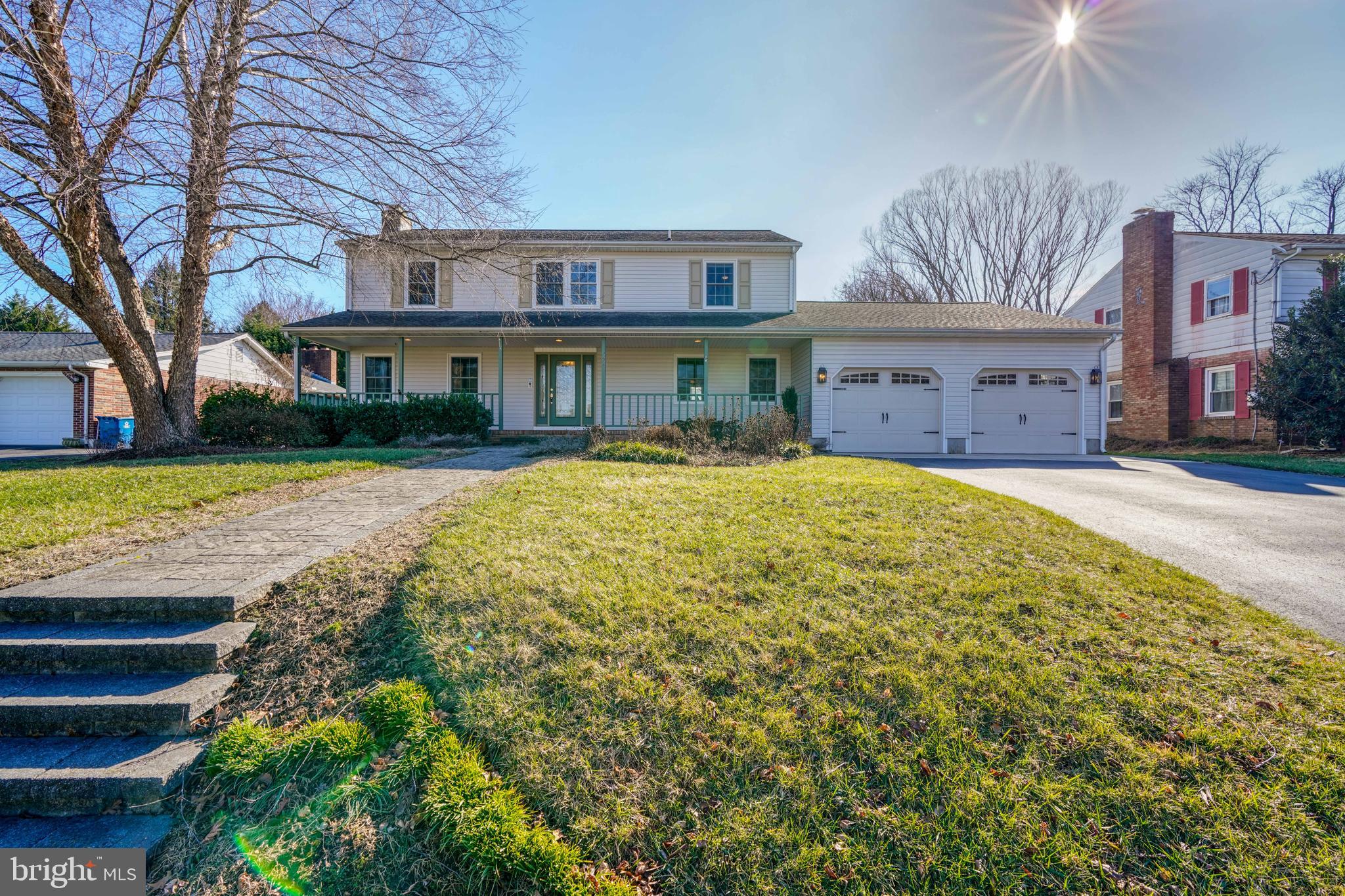 Spectacular home in Rising Sun!  Large foyer, beautiful floors, granite kitchen counter tops, main level laundry, great living room with propane fireplace and doors to the screened in porch.  Partially finished lower level.  Fenced back yard with in-ground pool.
