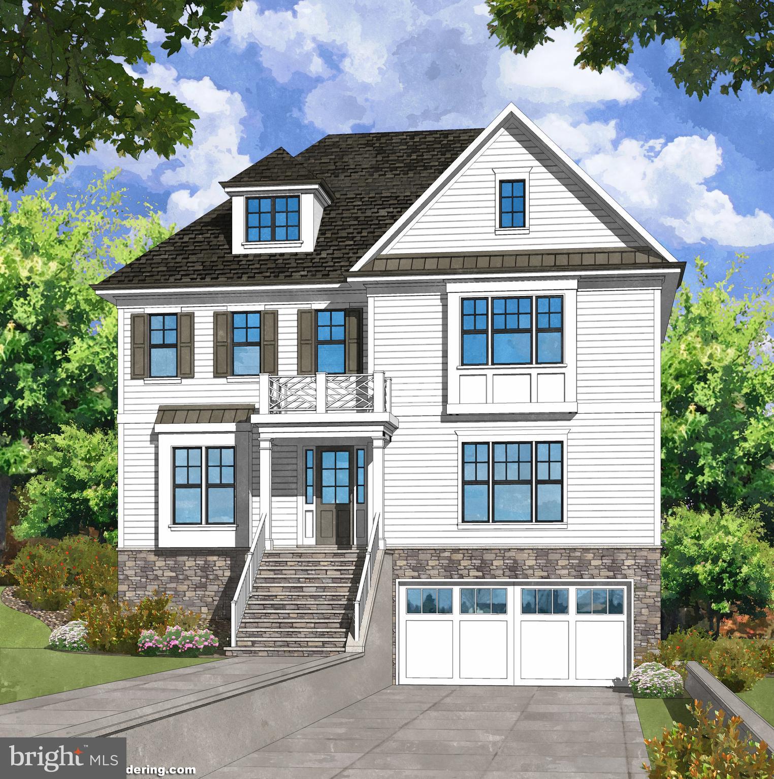 Whitestone Custom Homes presents 4912 34th Road North in Country Club Manor. This 6 bedroom, 4 bath & 1 half-bath, 5,400 square foot home on four finished levels sits beautifully on a 7,000 square foot lot in the Jamestown, Williamsburg & Yorktown pyramid. Large 2 car oversized garage with electric vehicle charging outlet. Exterior facade features include Hardi-Plank 4  clapboard siding, stone water table, CertainTeed Landmark 30-year architectural shingle, aluminum 1/2 round gutters and downspouts. Paver stone driveway. BEVOLO entry gas lantern. 10' ceilings on main level, 9' on second floor, 8' in loft and 9' lower level ceilings. High-end appliance package. Quartz/Marble/Granite countertops. Marvin Integrity Windows. High-end trim, moldings and ceiling package. Kohler plumbing fixtures. Simpson front entry door. Energy Saving Features include 2x6 stud framing providing larger interior wall cavity for the best level of insulation. Combination spray foam and fiberglass insulation in all exterior walls and garage ceiling to seal the home from the outside elements and reduce noise, including floor joists. Interior noise reduction insulation around all interior bathrooms, laundry room and partition wall between master suite and remaining house. 2 Zones HVAC with Trane 92% Single Stage Gas Furnace, 14 SEEER 3.5tons. PLEASE NOTE: Whitestone Custom Homes will work with buyers to customize features of their choosing. Changes may vary pricing. Whitestone Custom Homes reserves the right to change any specification mentioned above. Photos are representative from prior projects.