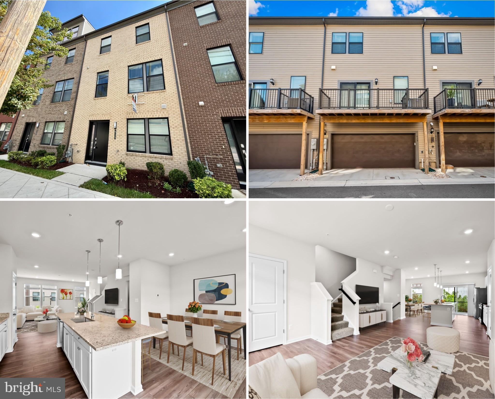 $20,000 IN INCENTIVES — BUY WITH LITTLE TO NO MONEY OUT OF POCKET! Welcome to 615 S Haven, a nearly new, beautifully designed 3-level townhome built by Lennar Homes in the highly sought-after Refinery Row community of Brewers Hill, offering 3 bedrooms, 2 full baths, 1 half baths, and a 2-car garage —paired with a compelling $20K incentive package that includes 100% financing with NO mortgage insurance (MIP) and NO HOA dues for the first 12 months when using the preferred lender and title company. Inside, enjoy wide-plank flooring, open-concept living, and designer LED lighting throughout, along with a private rear deck perfect for everyday living and entertaining. The modern chef’s kitchen features shaker cabinetry, granite countertops, stainless steel appliances, and an oversized island that anchors the main living space. Spacious bedrooms include large walk-in closets, while the primary suite offers a double vanity, granite counters, and tile flooring. Enjoy an entry-level family room! Ideally located just minutes from I-95 and I-895 with walkable access to Starbucks, Volo Sports courts, shops, restaurants, parks, and Johns Hopkins, this home delivers both convenience and lifestyle. Enjoy added peace of mind with approximately six years remaining on the builder’s structural warranty, plus eligibility for the Johns Hopkins Live Near Your Work $5,000 grant and additional potential incentives. Sample photos and virtual staging shown.