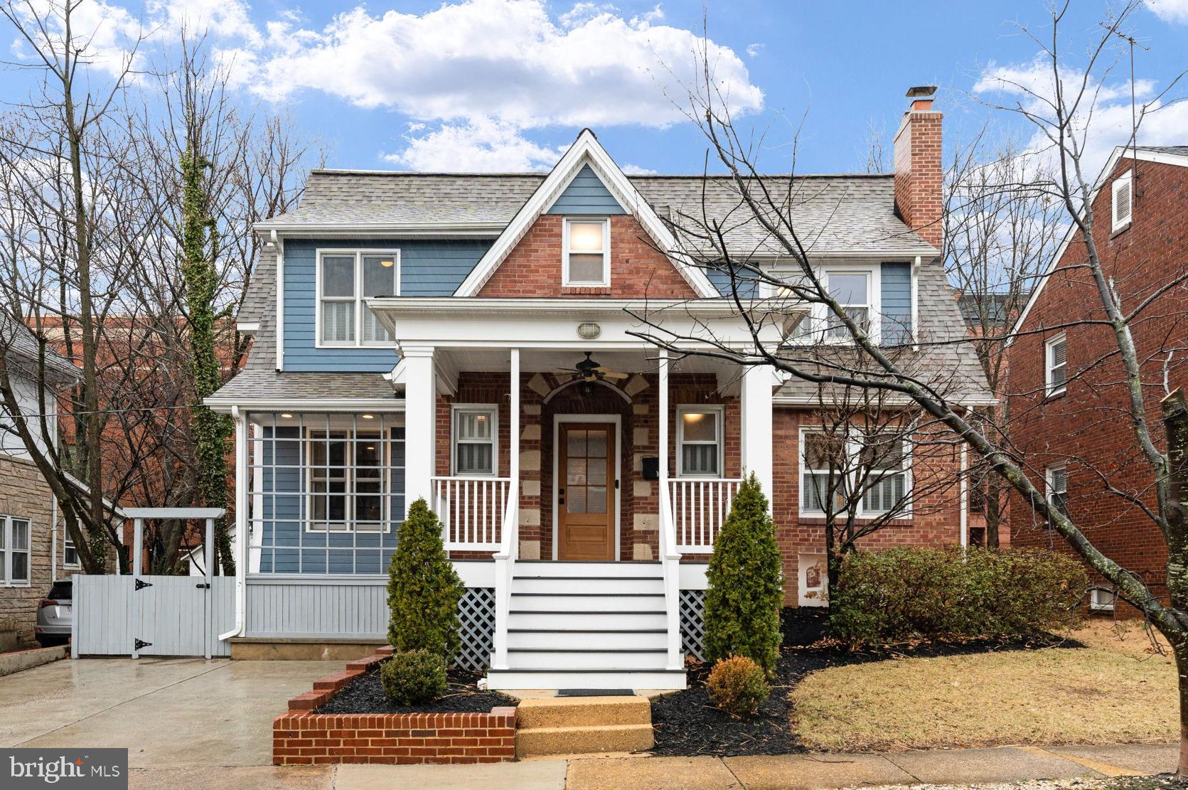 Welcome to this stunning, expanded bungalow in the heart of Clarendon, offering the perfect blend of historic charm and modern convenience. Meticulously renovated and maintained, this home offers everything you need. Enjoy relaxing on the welcoming front porch. Step into the foyer where there's a large coat closet and convenient half bath. The living room has a cozy fireplace to make you feel right at home. The main level library/office offers a perfect sanctuary for those working from home or those who just want a quiet place to read. Gorgeous hardwood floors throughout the home. A separate dining room off the beautifully renovated chef's kitchen with high quality quartz countertops and stainless steel appliances is perfect for entertaining. By the side entrance, there's a mudroom with tons of extra storage and a versatile craft room or study area. The spacious family room beyond the kitchen leads to a huge deck with a pergola and fully fenced yard, perfect for outdoor living. Grill enthusiasts will love the dedicated gas line, eliminating the need to replace empty propane tanks. Upstairs there are five generously-sized bedrooms, including one with a charming loft space. Convenient laundry room located on the upper level. The sun-filled primary bedroom offers ample closet space and an ensuite bathroom. A walk up attic provides additional storage. The lower level features a spacious rec room, ideal for play or an in-home gym, alongside plenty of extra storage space. Off-street parking for two cars. Enjoy the residential feel of the neighborhood, all while being just a few blocks from the Metro, Trader Joes, Whole Foods, Starbucks, Clarendon Crossing, multiple restaurants, nightlife, retail shopping, and parks. With easy access to major thoroughfares, downtown DC, airports, the Pentagon, and more, this home truly offers the best of both worlds!
