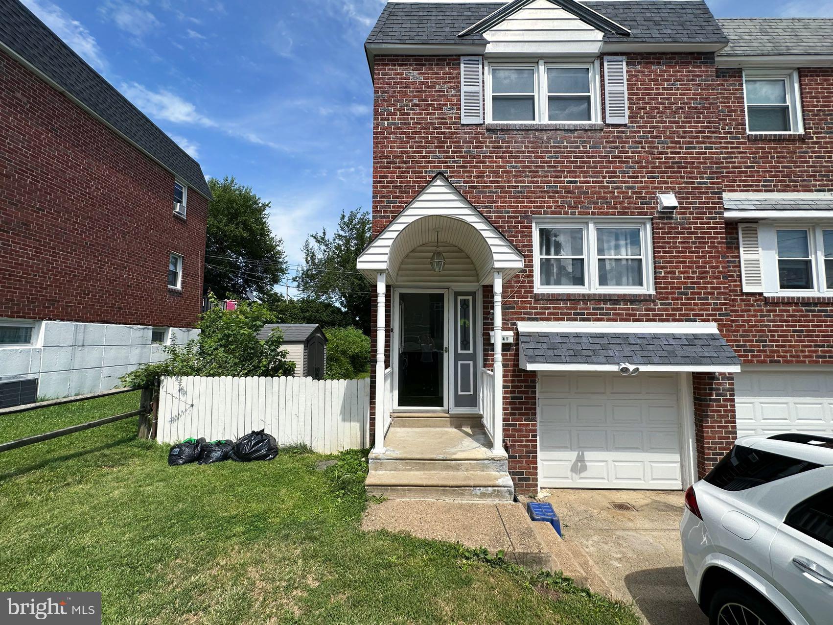 Welcome Home to this beautifully renovated 3 bedroom 1.5 bathroom end townhome in sought after Parkwood area.The large eat-in-kitchen has stainless steal appliances, gas cooking, recess lighting. Open floor plan living and dinning room, and sliding glass door that leads to a large deck. Upstairs the master suit has oak wood flooring. Two additional nice sized bedrooms with wood flooring and full hallway bathroom completes the upstairs. Perfect for entertaining, this home has a private backyard oasis with (2) deck, covered patio, 30 foot above ground pool, hot tub, and rear fenced yard.