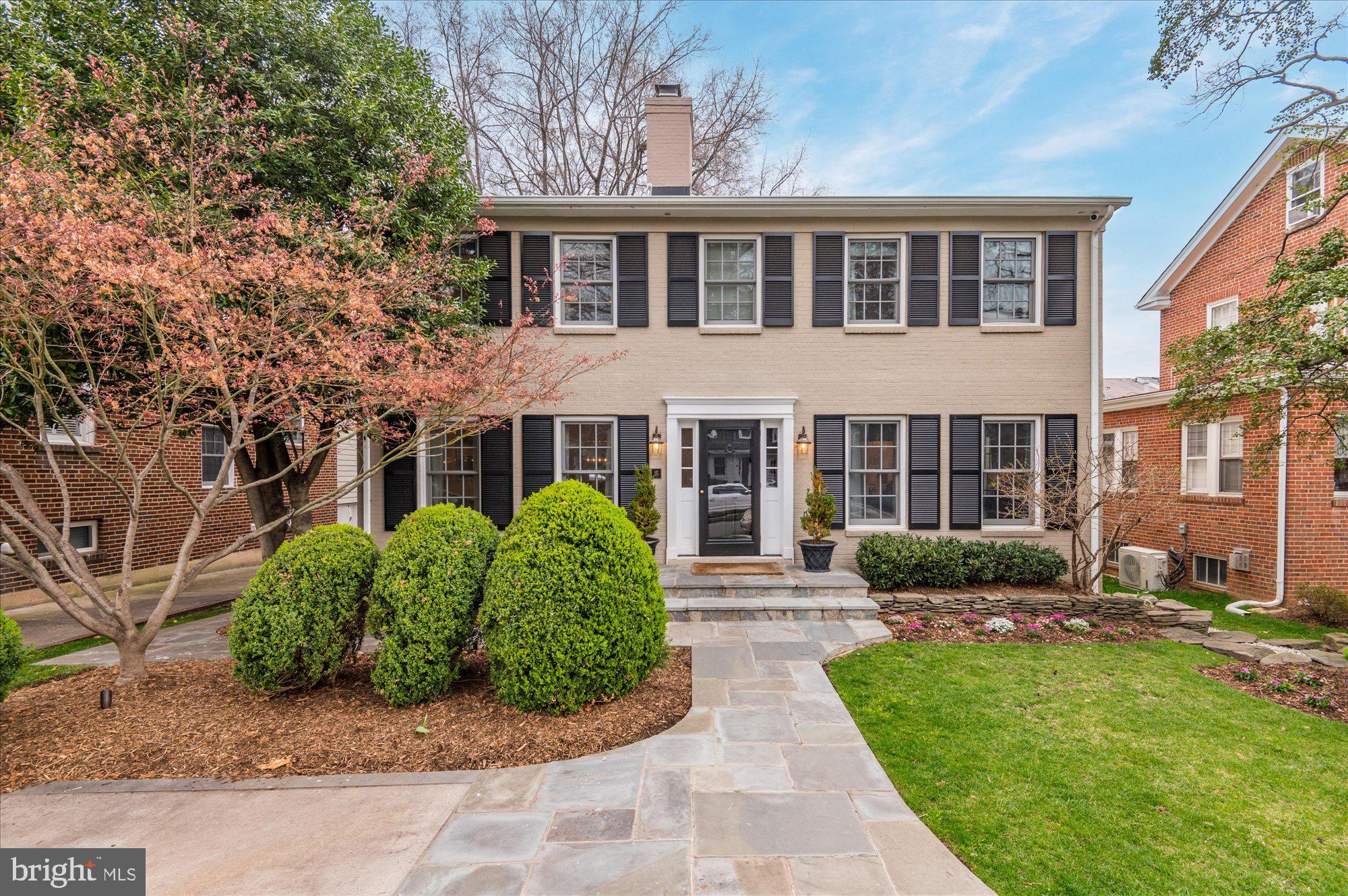 Welcome to 15 W Oak St, an exquisite and spacious colonial located in the heart of Rosemont, on one of Alexandria's most sought-after neighborhoods, and on one of the neighborhood's most sought-after streets. The location can’t be beat; it is just half a block from Brooks Elementary School and playground on one side and Grape & Bean, the dog park, and a tennis court on the other.  In addition, this home is positioned between Old Town and Del Ray, walkable to the restaurants and boutiques of both neighborhoods. An added bonus is the proximity to both King St and Braddock Road Metro stations. 
The interior of the home is both functional and beautiful. The formal living and dining rooms exude elegance and sophistication, perfect for hosting family gatherings and entertaining guests. In addition to the formal areas, this home also features a gorgeous family room with built-in bookcases and a sunroom, ideal for relaxing and unwinding. Step outside from the sunroom to the sizable backyard with a deck, providing the perfect outdoor retreat. The newly renovated kitchen features top-of-the-line appliances (Built-in Sub Zero fridge, Wolf Range, Bosch Dishwasher) as well as a beverage and a wine fridge, a pellet ice machine, a large center island with breakfast bar, and a one-of-a-kind built-in pet-feeding station. This impeccably designed kitchen will make entertaining a breeze and cooking a joy for even the most discerning chef. Upstairs you will find a stunning primary suite that boasts a comforting wood-burning fireplace, a gracious walk-in closet, a luxury remodeled bath with marble tile, and a glass-enclosed walk-in shower with a relaxing bench. Three additional spacious bedrooms share an equally impressive renovated bath that provides a dual sink vanity with ample storage. The finished basement features a recreation room, den (optional 5th bedroom/not legal), and another full bath that make it the perfect spot for movie nights, game days, entertaining friends or a place to workout or work from home. Plenty of storage space is also available, making it easy to stay organized and clutter-free. This Rosemont showstopper has it all - ample living space, fantastic upgrades, and a prime location. Don't miss your opportunity to own this beautiful home in the heart of Rosemont!
