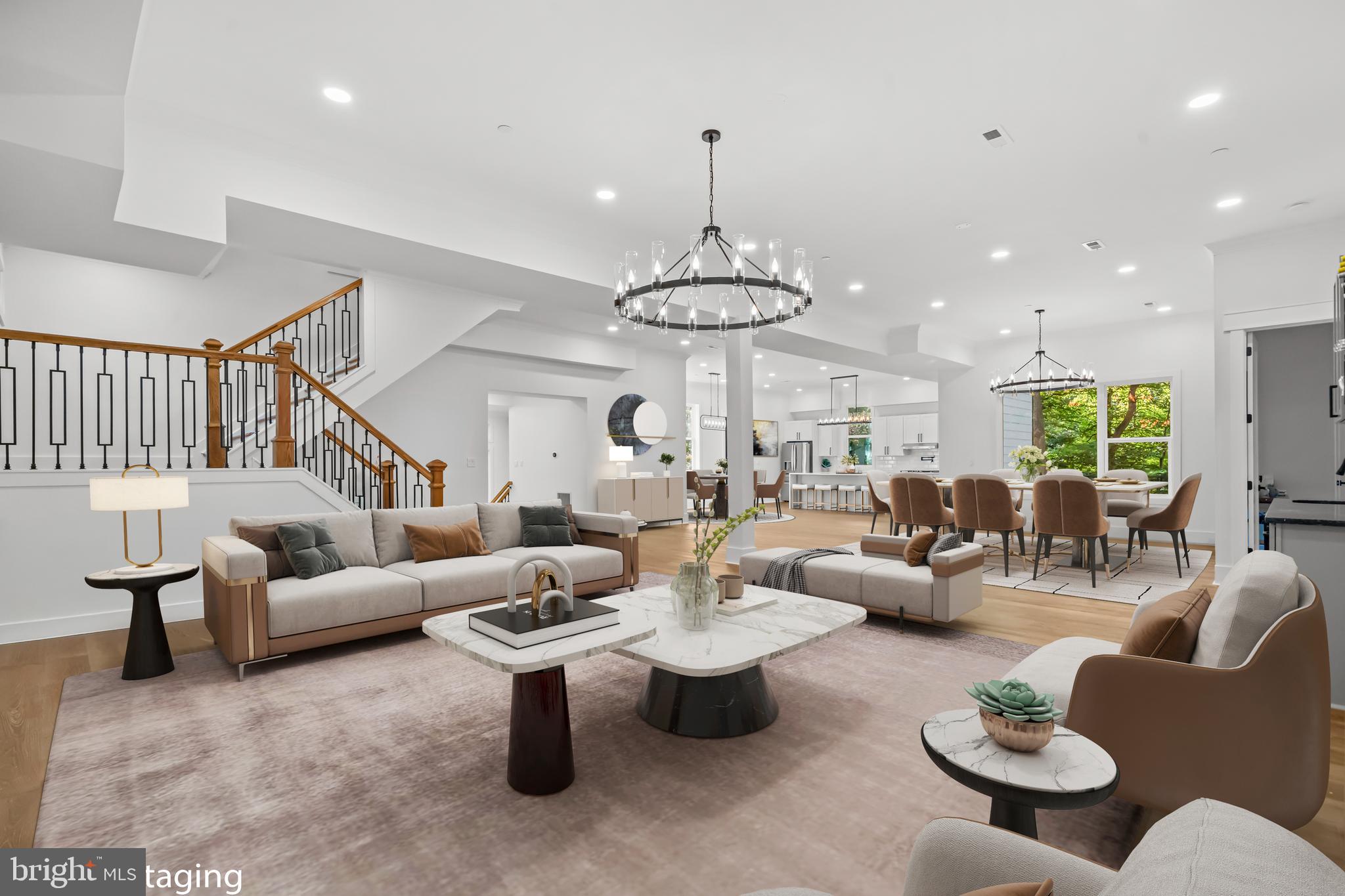 Soaring 11-foot ceilings and dramatic walls of glass bathe this exceptional Colonial Modern home in natural light, with stunning, unobstructed views of Sligo Creek from every room and multiple private balconies. Perched on over half an acre above the peaceful creek, this Takoma Park retreat perfectly blends modern luxury with timeless design—creating a rare sense of openness and harmony with nature.

Enjoy true park-like living with tree-framed vistas in every direction and direct access to the scenic trails of Sligo Creek Park. A two-car garage with EV charger, expansive driveway, and additional parking pad ensure both convenience and sophistication.

Inside, a striking foyer with floor-to-ceiling windows opens to tiered decks overlooking the creek—an unforgettable first impression. The main level is thoughtfully designed for both everyday living and entertaining, featuring two bedrooms, two full baths, and a chef’s kitchen with a waterfall island, walk-in pantry, and beverage bar. Two serene porches extend the living space outdoors, while a main-level laundry hookup adds ease and functionality.

Upstairs, the primary suite is a private sanctuary with vaulted ceilings, a spacious dressing room, and a spa-inspired bath. Three additional bedrooms share a stylish Jack-and-Jill bath, complemented by a second laundry area for added convenience. Multiple upper-level decks enhance the indoor-outdoor lifestyle, offering peaceful, private spaces to relax and take in the views. The conditioned lower level provides ample storage or the potential to create additional finished living space tailored to your needs.

Located on a charming sidewalk-lined street, you’re just minutes from Takoma Park favorites like the Co-Op, Takoma Bev Co, the local Farmer’s Market, and Cielo Rojo. Surrounded by lush parks, vibrant community events, and neighborhood charm, this one-of-a-kind home offers the perfect balance of style, comfort, and location.

Mortgage savings opportunities may be available for qualified buyers.
